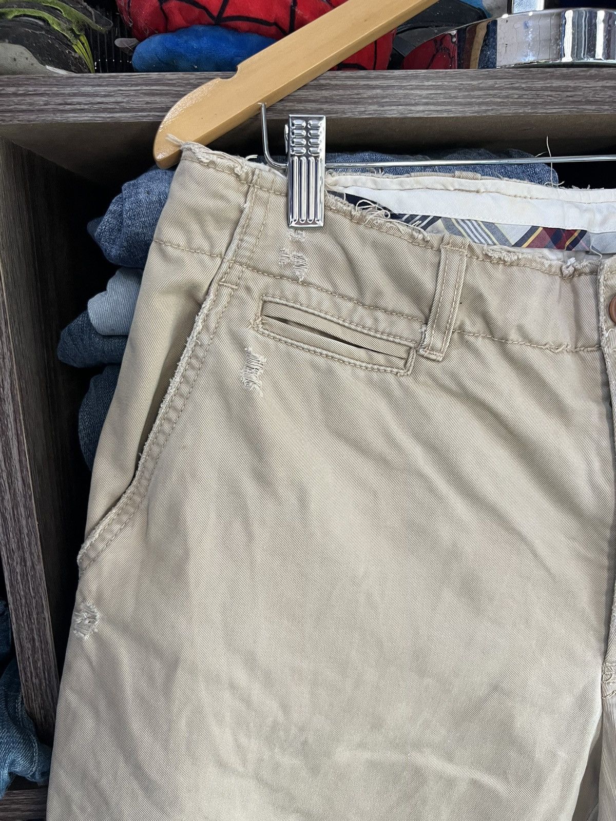 Polo Ralph Lauren 🔥Vintage Distressed Polo Ralph Lauren Short Pant Size US 36 / EU 52 - 4 Thumbnail