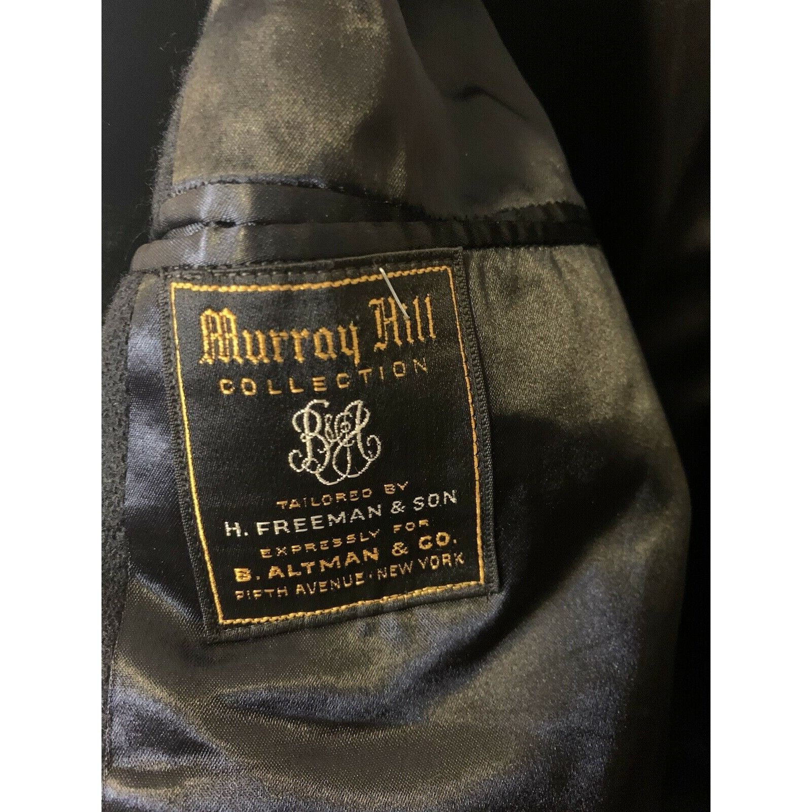 Vintage Vintage B Altman & Co Sz 46 Murray Hill Collection Overcoat Size US XL / EU 56 / 4 - 5 Thumbnail