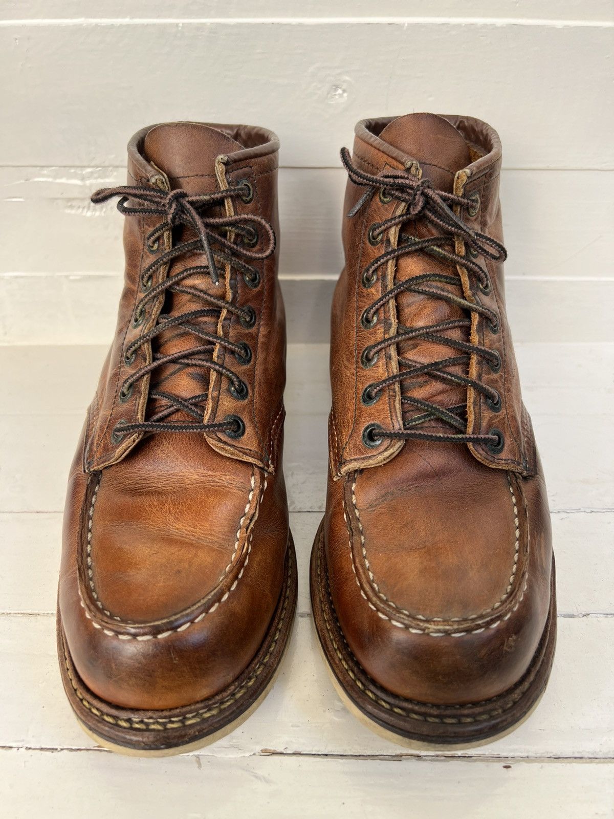 Red Wing Red Wing Heritage 1907 Men's Moc Boots Copper Rough & Tough Size US 8 / EU 41 - 2 Thumbnail