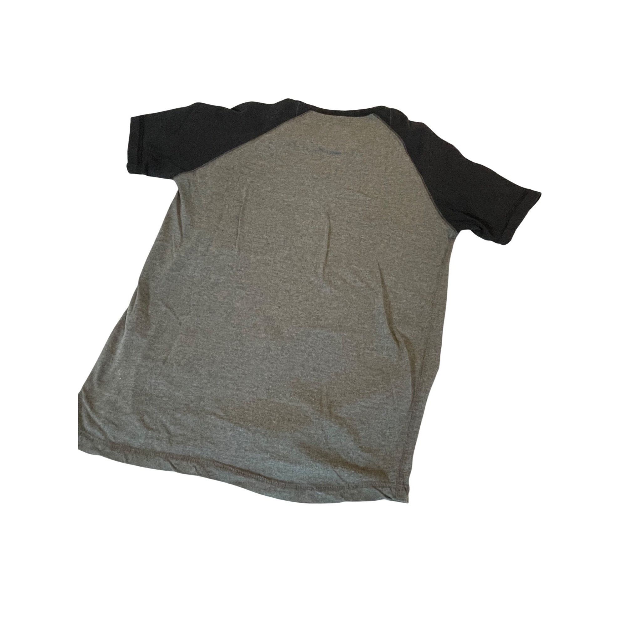 Other Alpha Mens Raglan Henley T-Shirt Small Gray & Black Size US S / EU 44-46 / 1 - 3 Thumbnail