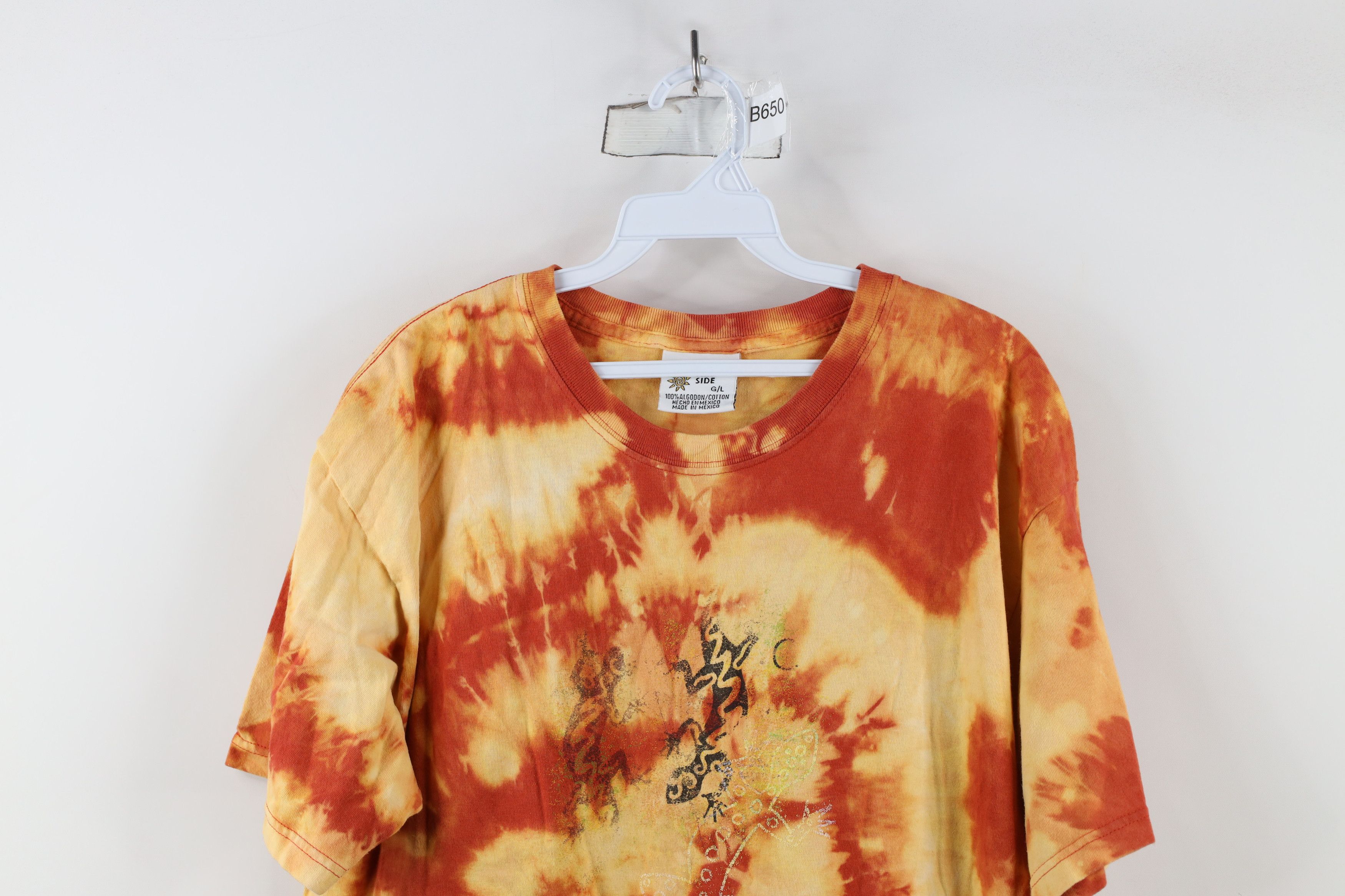 Vintage Vintage 90s Y2K Streetwear Acid Wash Short Sleeve T-Shirt Size US L / EU 52-54 / 3 - 2 Thumbnail