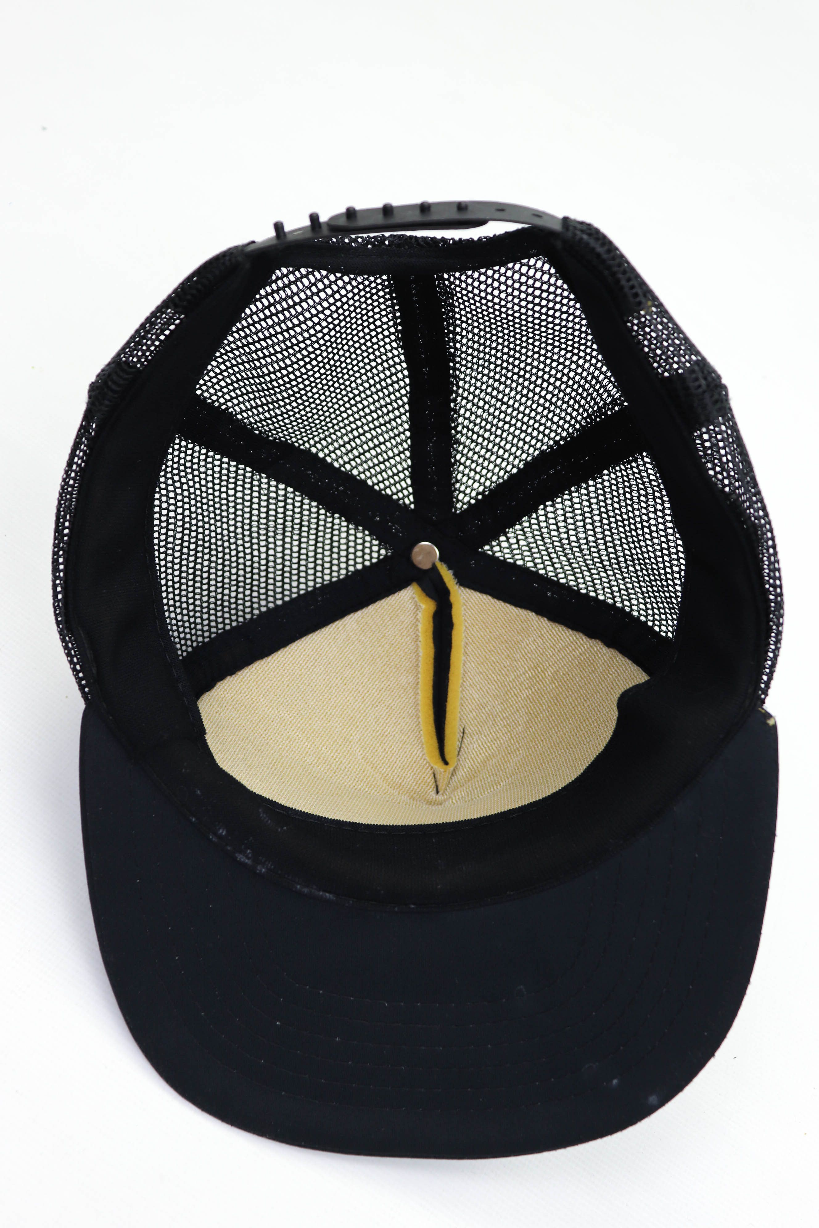 Vintage 90s Vintage Brasil Logo Black Trucker Cap Hat Size ONE SIZE - 10 Thumbnail