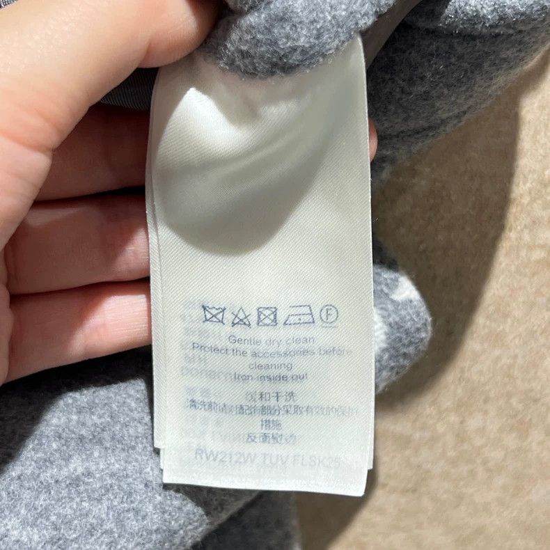 Louis Vuitton Louis Vuitton Grey presbyopic full-print wool A-line skirt Size 35" - 5 Thumbnail