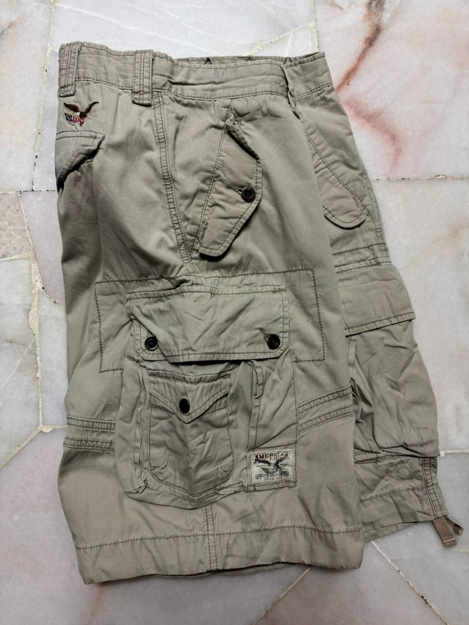 VINTAGE 2000s AMERICAN LIVING TACTICAL CARGO SHORT PANTS