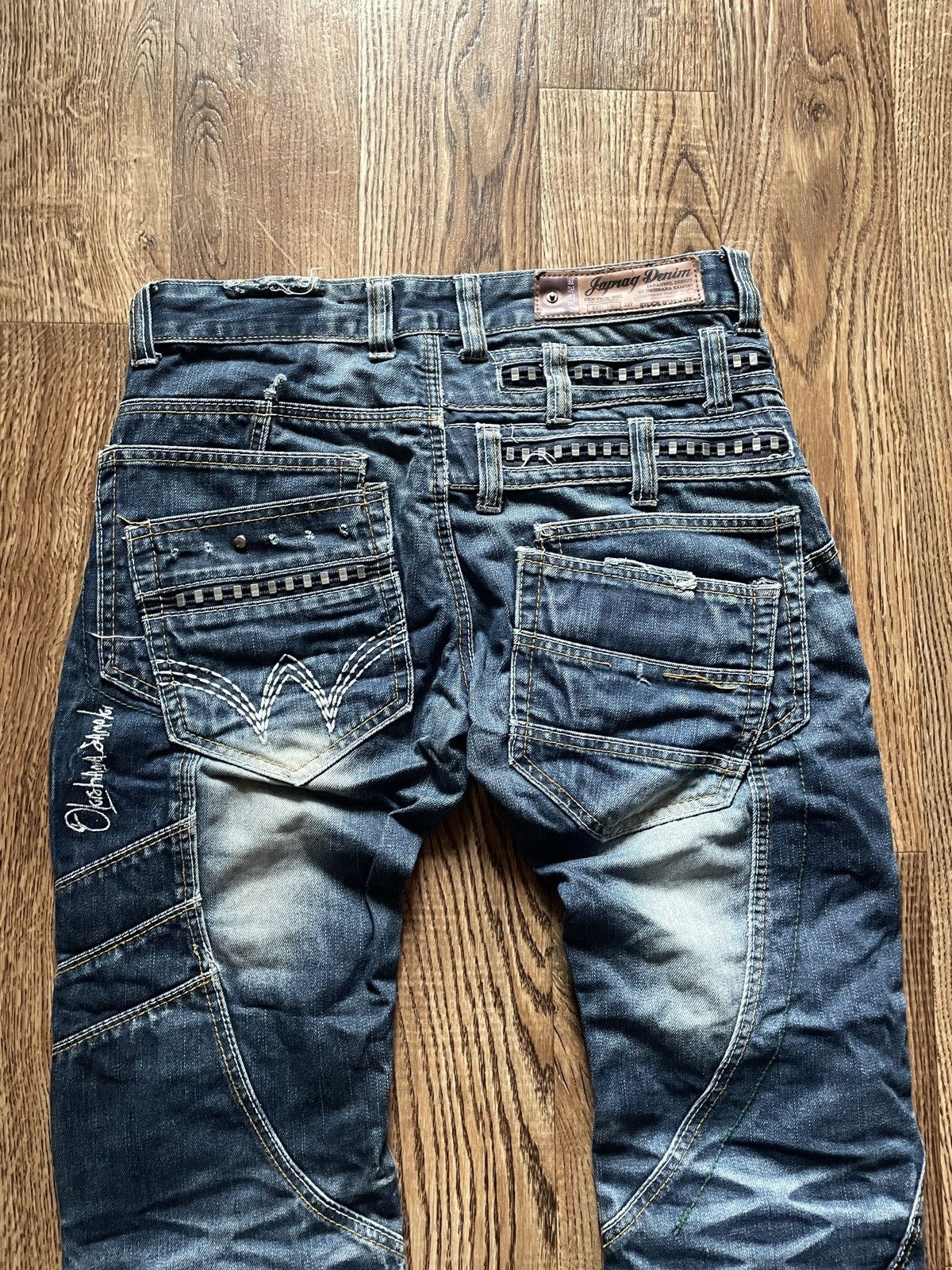 Japanese Brand Vintage JapRag Y2K Grunge Opium Jeans 30 Rare Size US 30 / EU 46 - 6 Thumbnail
