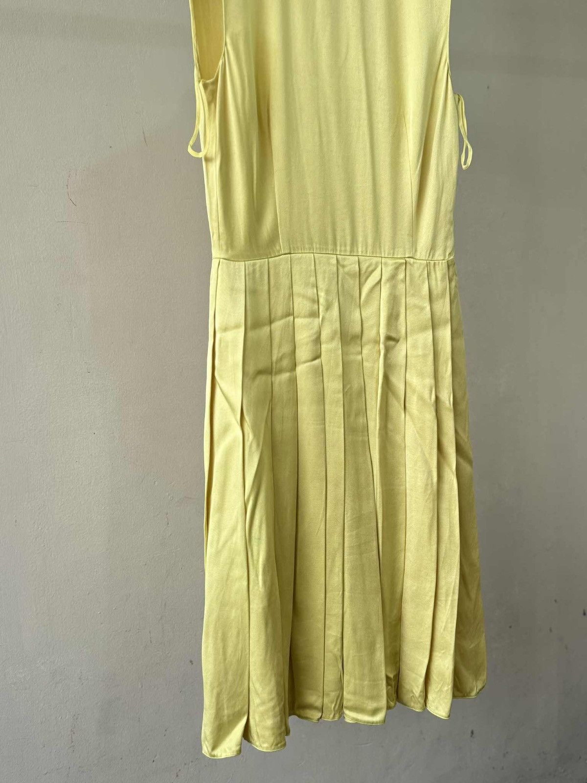 Prada SS2018 Prada Yellow Silk Dress Size XS / US 0-2 / IT 36-38 - 6 Thumbnail