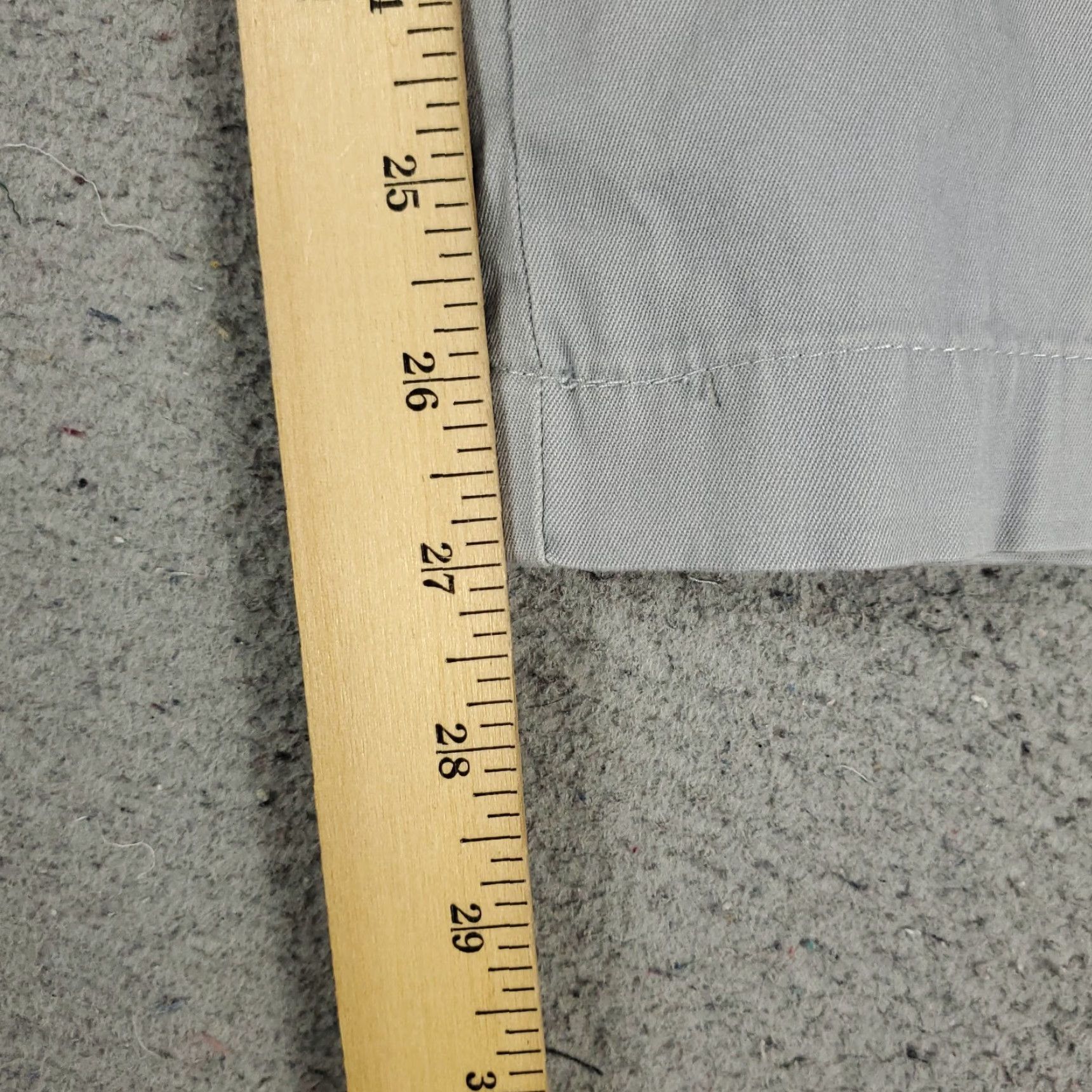 Vineyard Vines VINTAGE Vineyard Vines Mens Chino Pants Size 36x27 Gray Flat Front Straight Leg Casual Size US 36 / EU 52 - 5 Thumbnail