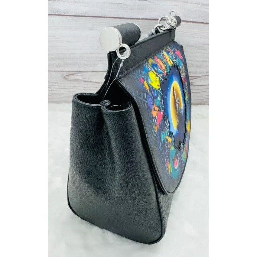 Disney Loungefly Disney Little Mermaid Ariel Under the Sea Black Cr Size ONE SIZE - 2 Thumbnail