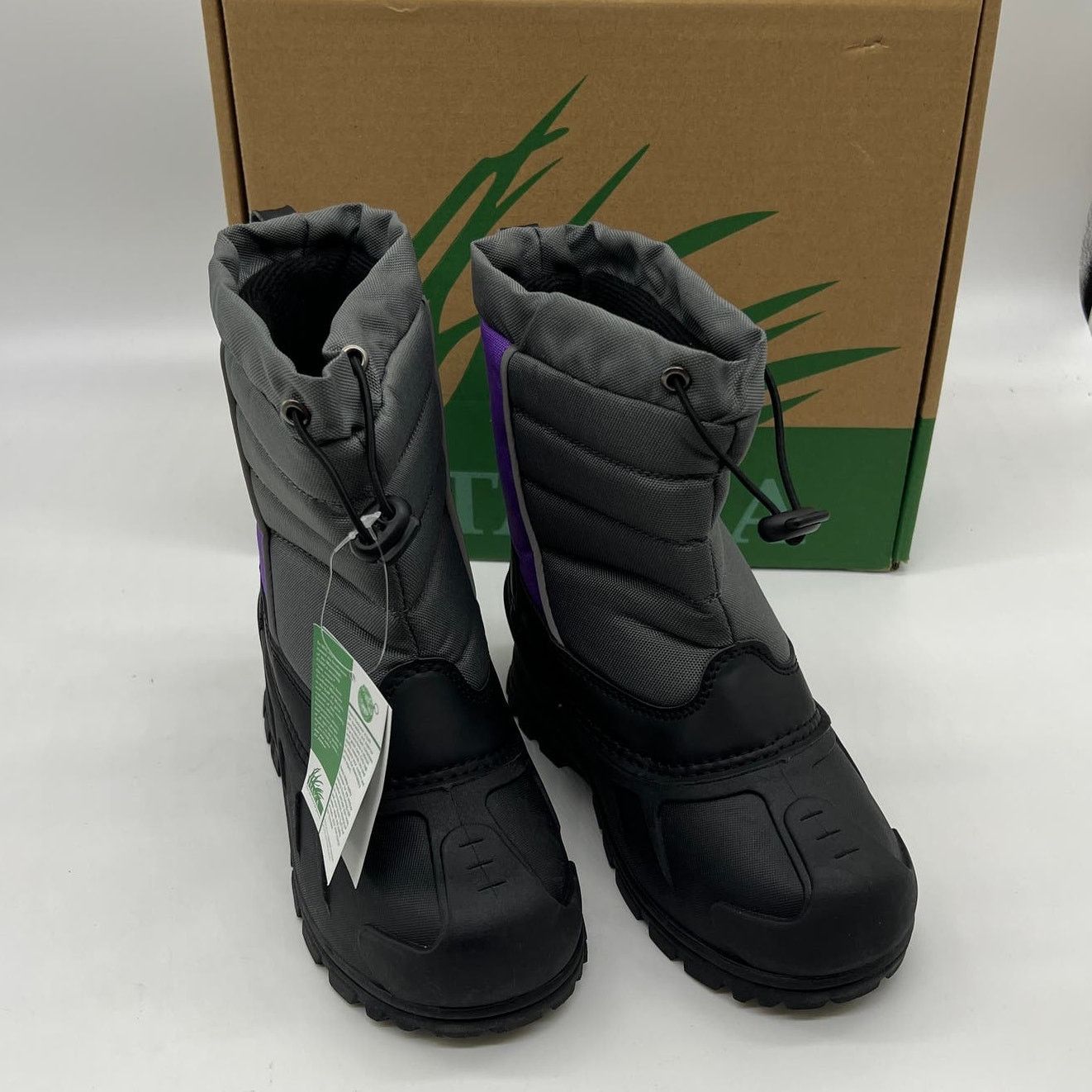Other Itasca Kids Winter Snow Drift Boots Size 3 Purple Size US 5 / EU 37 - 2 Thumbnail