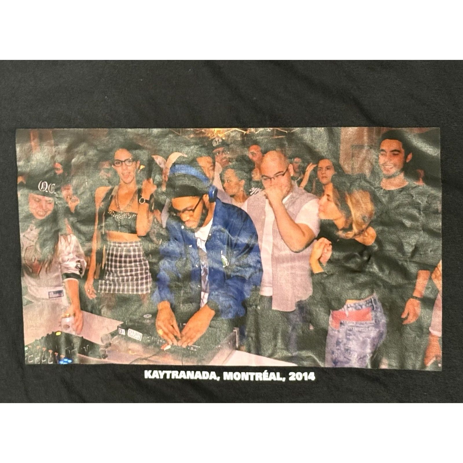 Vintage VINTAGE Boiler Room KAYTRANADA Montreal 2014 Shirt Large Black Graphic Print Men T-Shirt Short Sleeve Crew Neck Limited Edition Bands EDM Canada Size US L / EU 52-54 / 3 - 3 Thumbnail