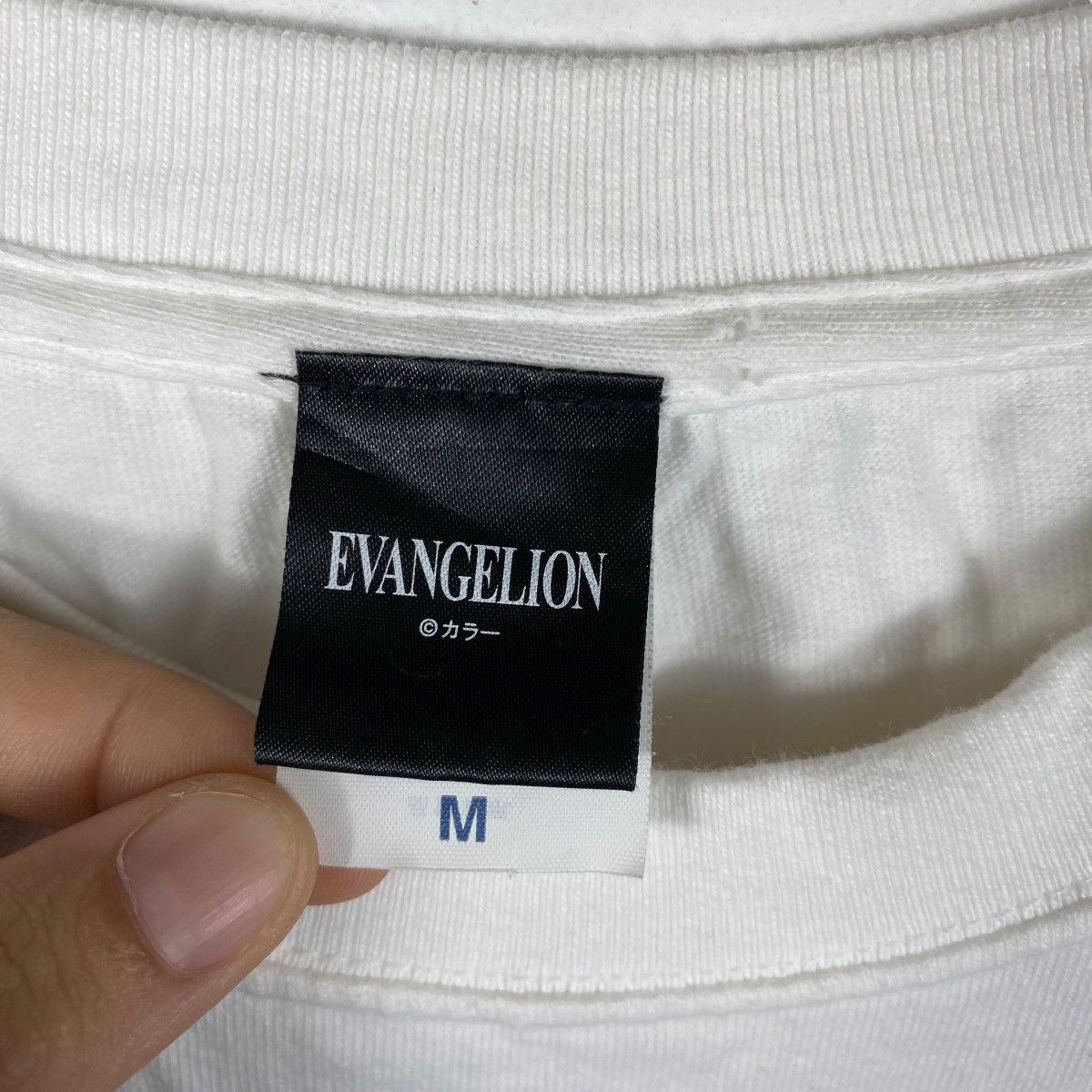 Anime EVANGELION x FIGHTERS Graphic Longsleeve Tee Shirt Medium Size US M / EU 48-50 / 2 - 6 Thumbnail