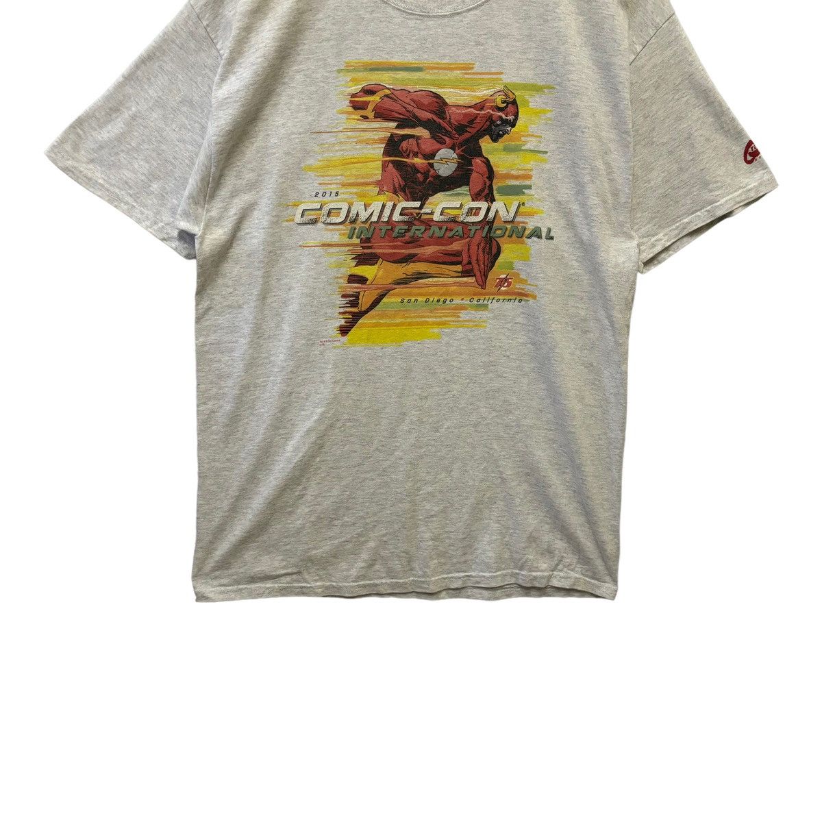 Vintage The Flash Character Graphic Printed Tshirt Size US L / EU 52-54 / 3 - 3 Thumbnail