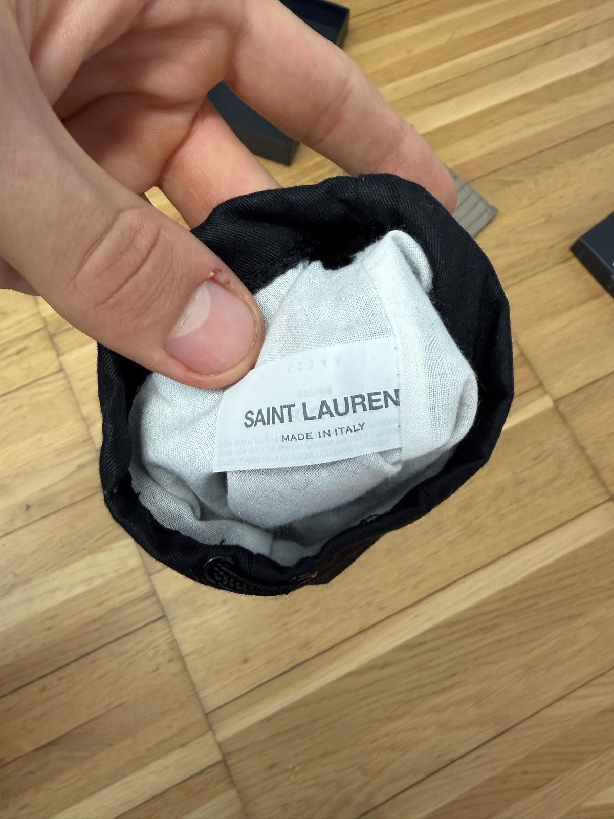 Saint Laurent Paris Saint Laurent Card Holder – Beige Size ONE SIZE - 4 Thumbnail