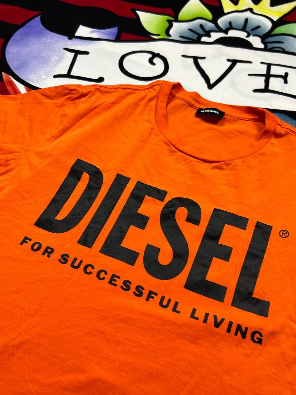 Diesel Diesel print logo tshirt in orange Size M Size US M / EU 48-50 / 2 - 2 Thumbnail