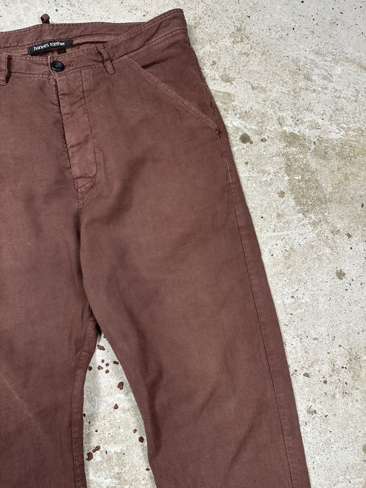 hannes roether Hannes Roether Brown Casual Pants Size US 32 / EU 48 - 6 Thumbnail