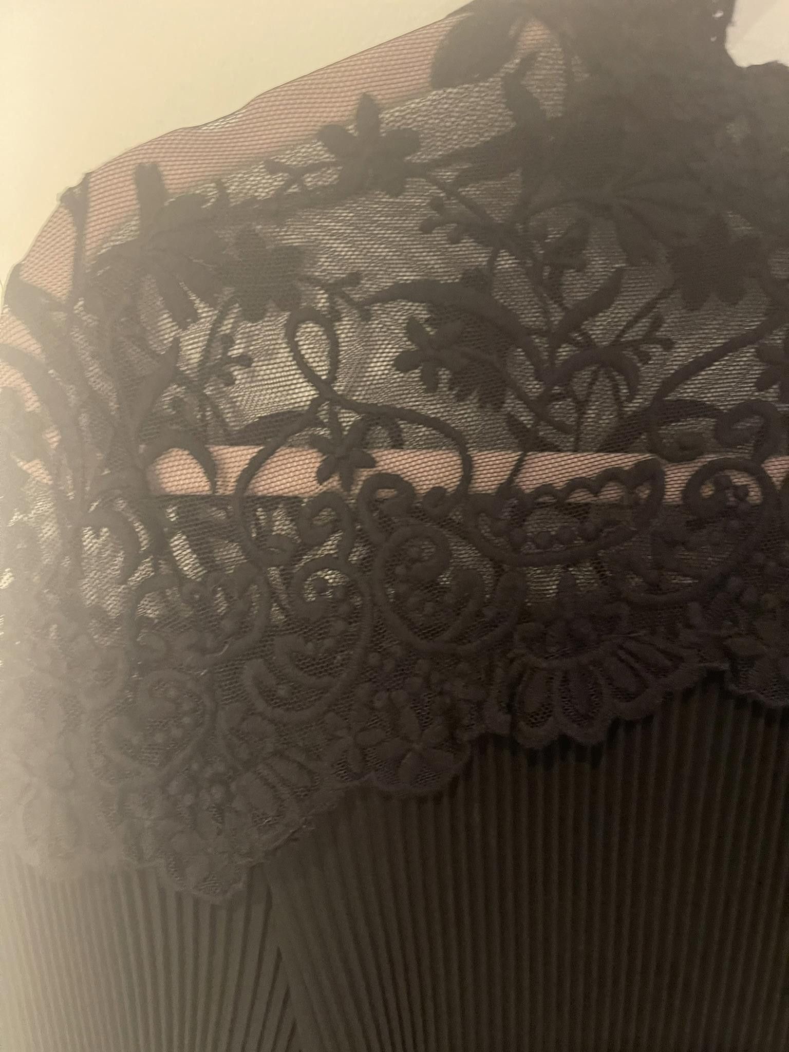 Hein Gericke Beautiful Heine Blouse, with lace bodice Size M / US 6-8 / IT 42-44 - 2 Thumbnail