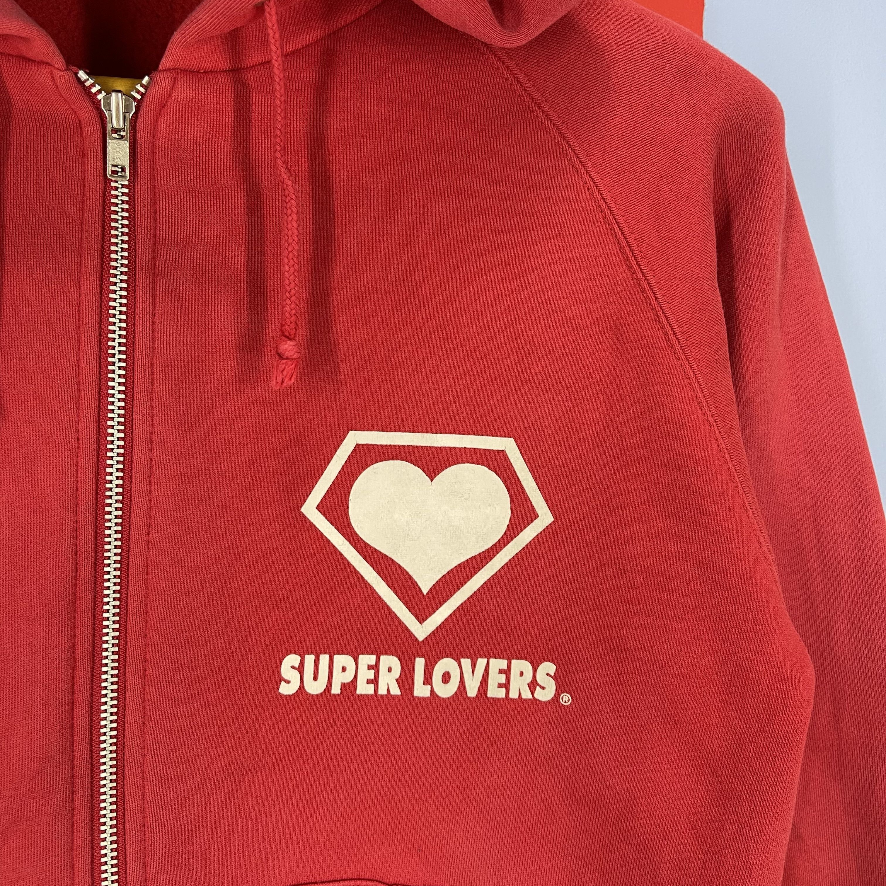 Super Lovers Vintage SUPER LOVERS UK JAPAN Zipper Hoodie #1283/AS Size US S / EU 44-46 / 1 - 6 Thumbnail
