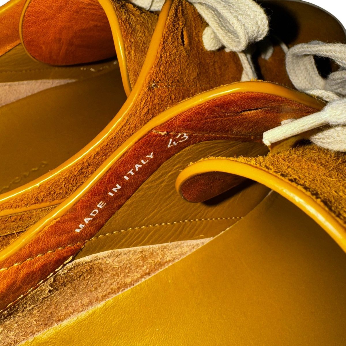 Rick Owens × Rick Owens Drkshdw RICK OWENS 18SS Geothrasher low sneaker camel Size US 10 / EU 43 - 5 Thumbnail