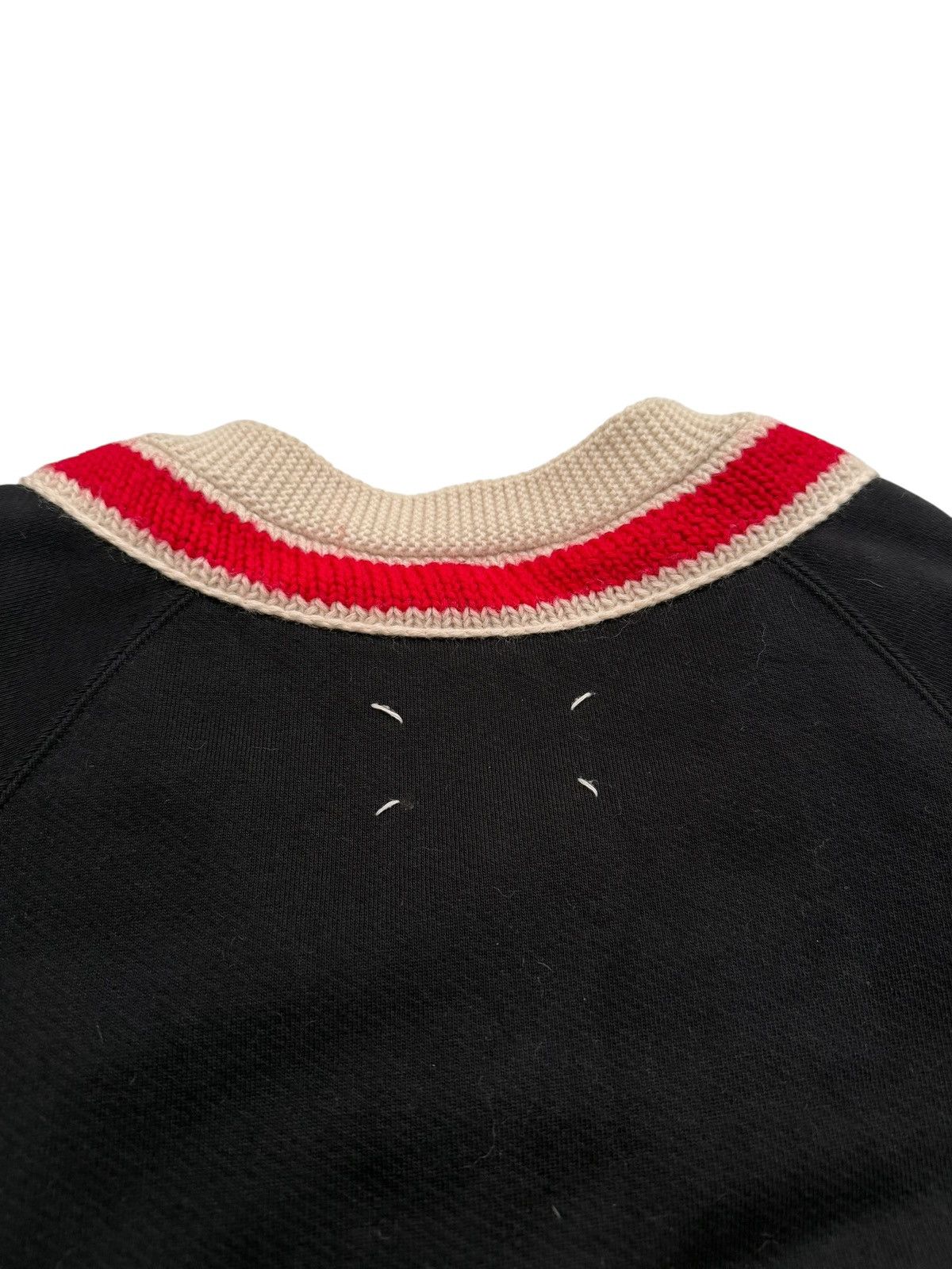 Maison Margiela V-Neck Sweater Hybrid Crewneck Size US M / EU 48-50 / 2 - 4 Thumbnail
