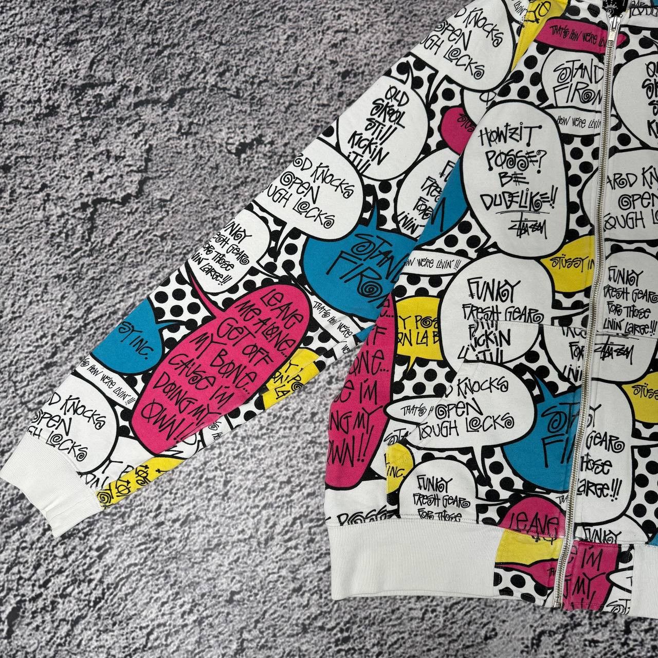 Stussy Very rare Vintage Zip-Hoodie Stussy Size US L / EU 52-54 / 3 - 10 Thumbnail