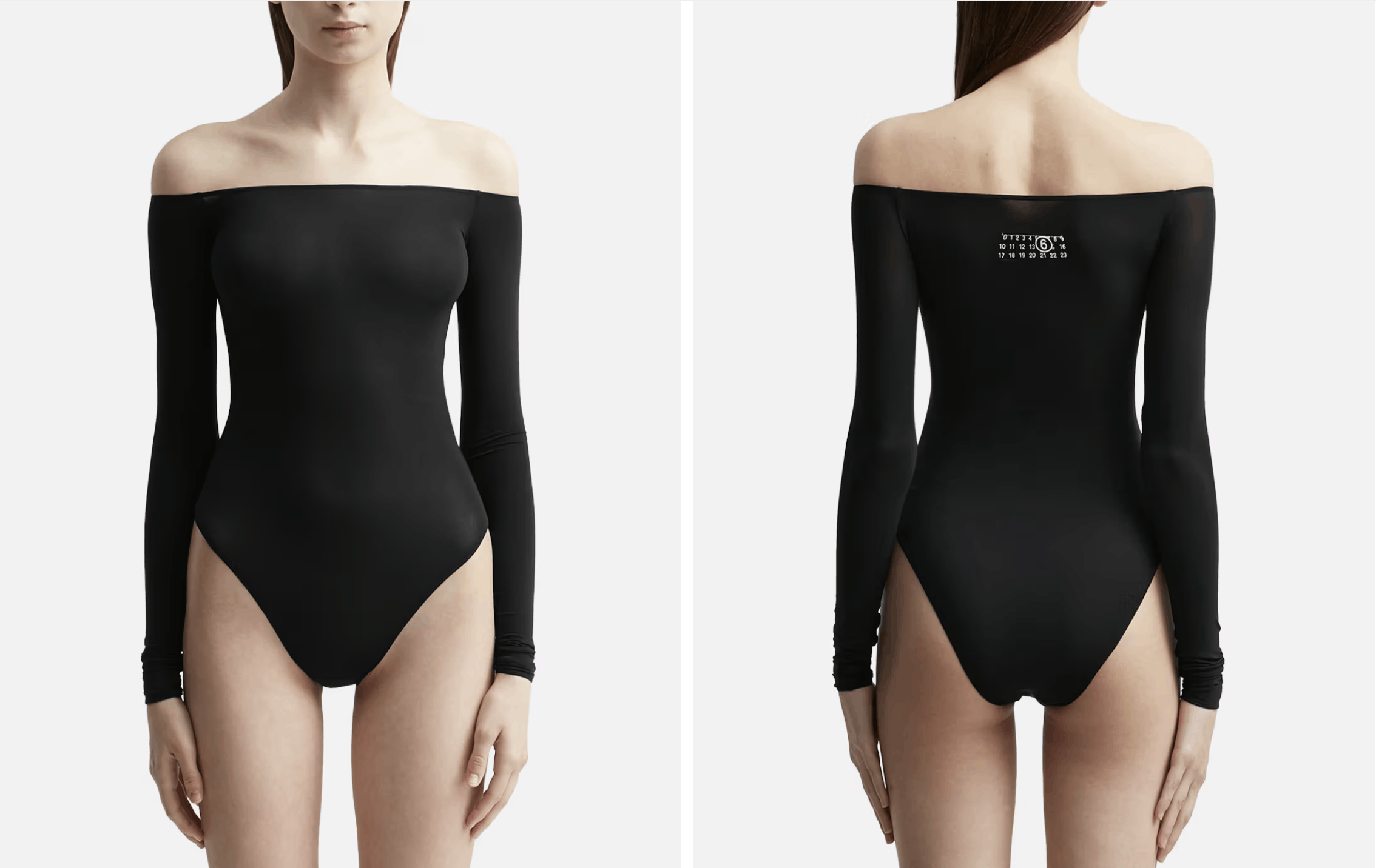 Maison Margiela MM6 Margiela Longsleeve Bodysuit Size L / US 10 / IT 46 - 3 Thumbnail