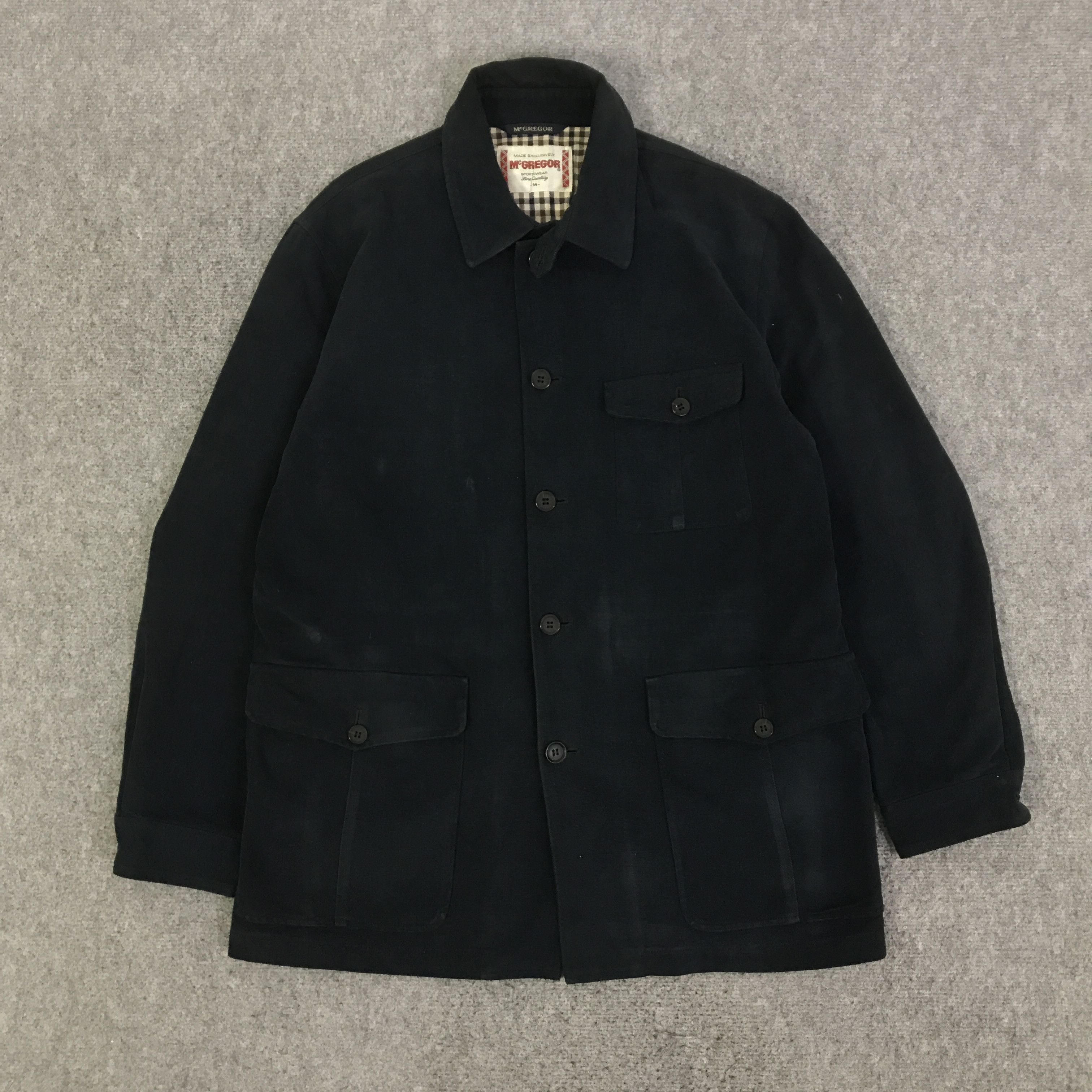 McGregor MCGREGOR SPORTWEAR WOOL BUTTON JACKET K97B7 Size US M / EU 48-50 / 2 - 1 Thumbnail