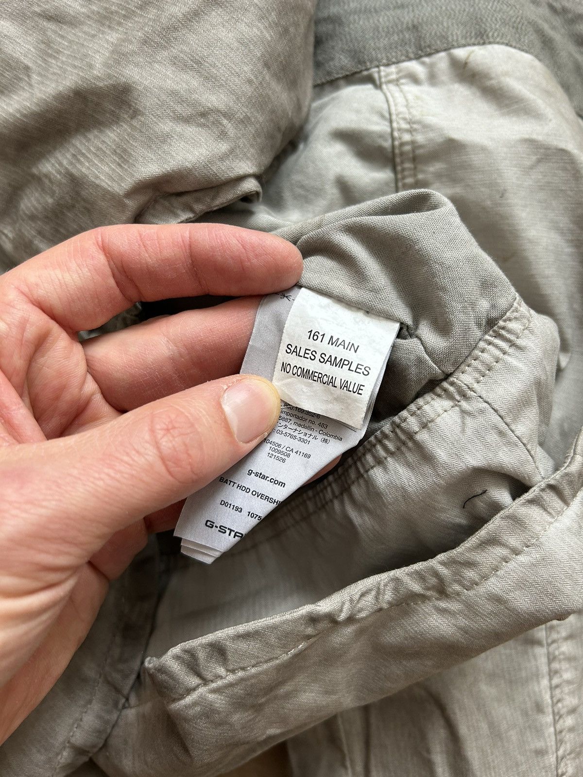 G-Star G STAR RAW JACKET WASHED EFFECT Size US M / EU 48-50 / 2 - 6 Thumbnail