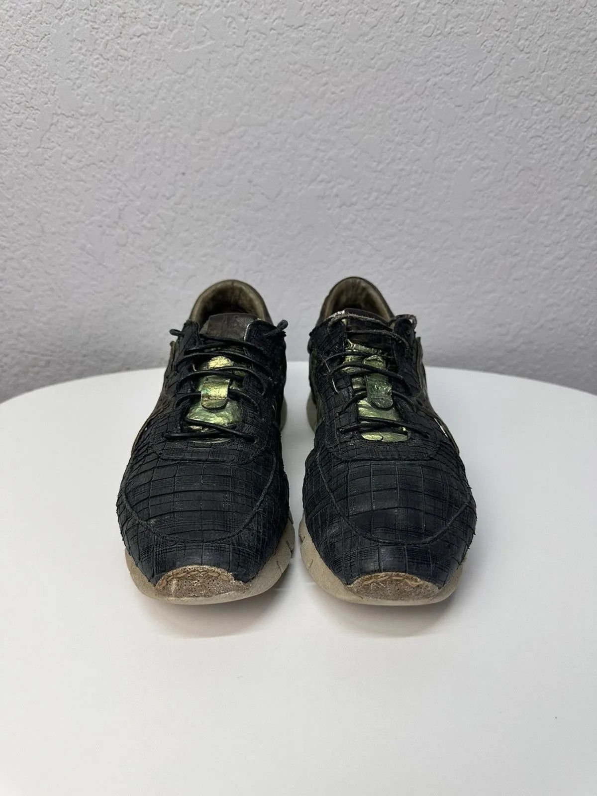 A.S.98 Vintage Leather Shoes AS 98 Western Avantgarde Italy Guidi Size US 8 / IT 38 - 2 Thumbnail
