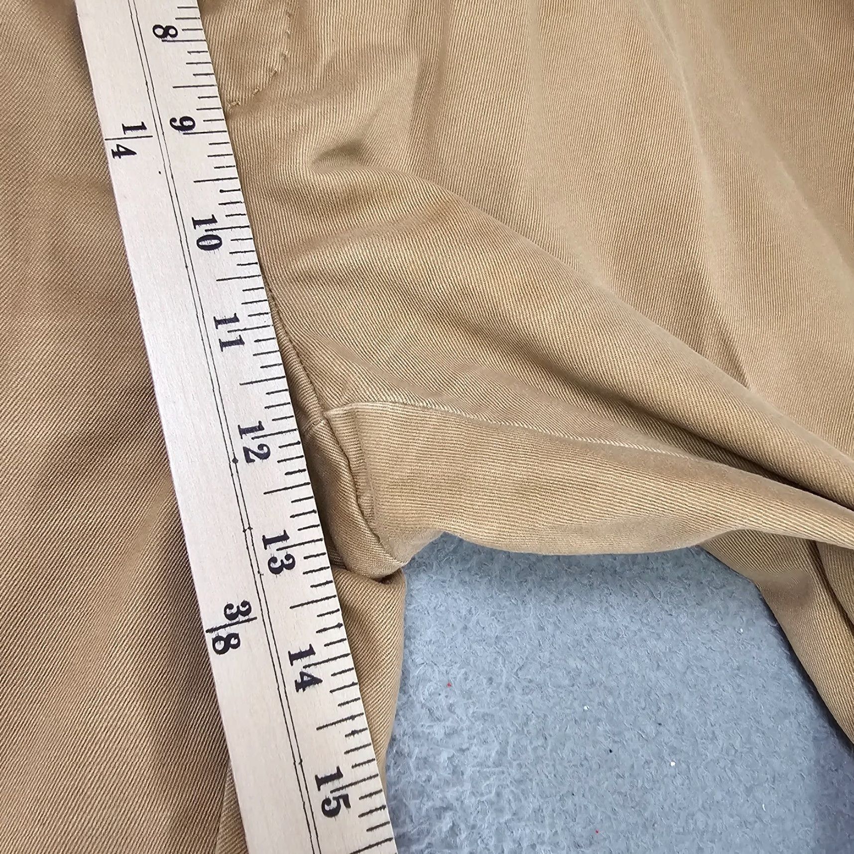 Peter Millar Peter Millar Pants Mens 36x33 Khaki Straight Fit Knit Chino Casual Business Formal Golf 90s? No vintage. Size US 36 / EU 52 - 3 Thumbnail