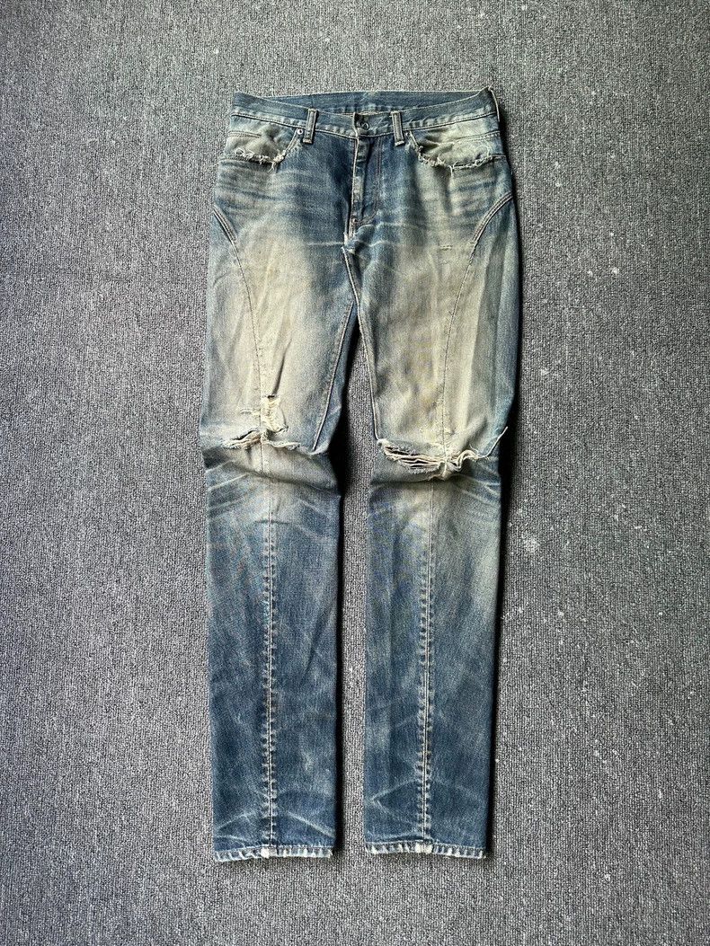 Undercover Undercover 10AW Distressed Denim Jeans - dmc Size US 30 / EU 46 - 1 Thumbnail