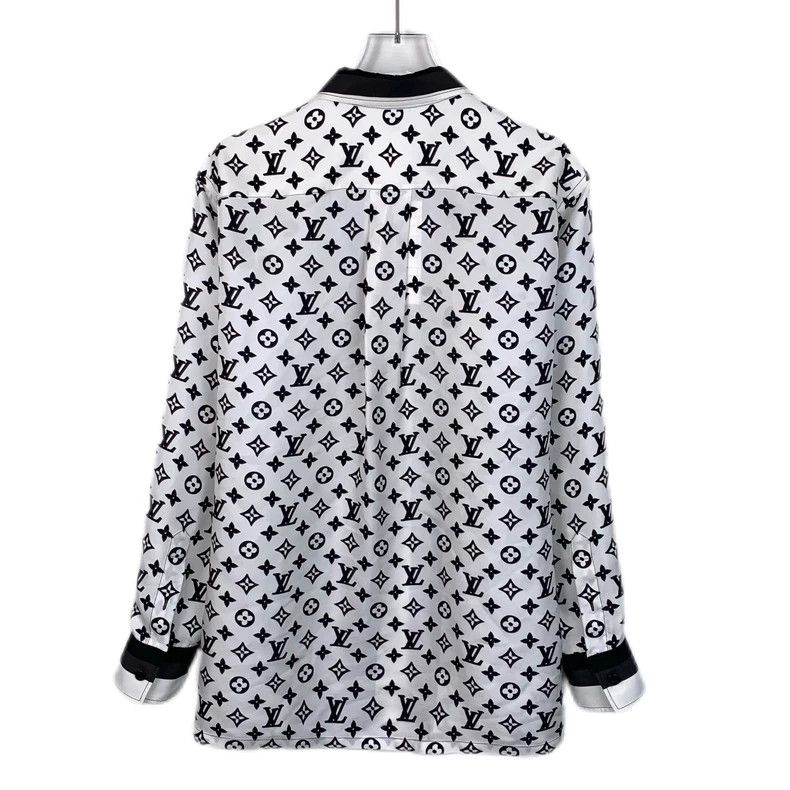 Louis Vuitton Louis Vuitton 23 long-sleeved shirts with white logo, pres Size XS / US 0-2 / IT 36-38 - 2 Thumbnail