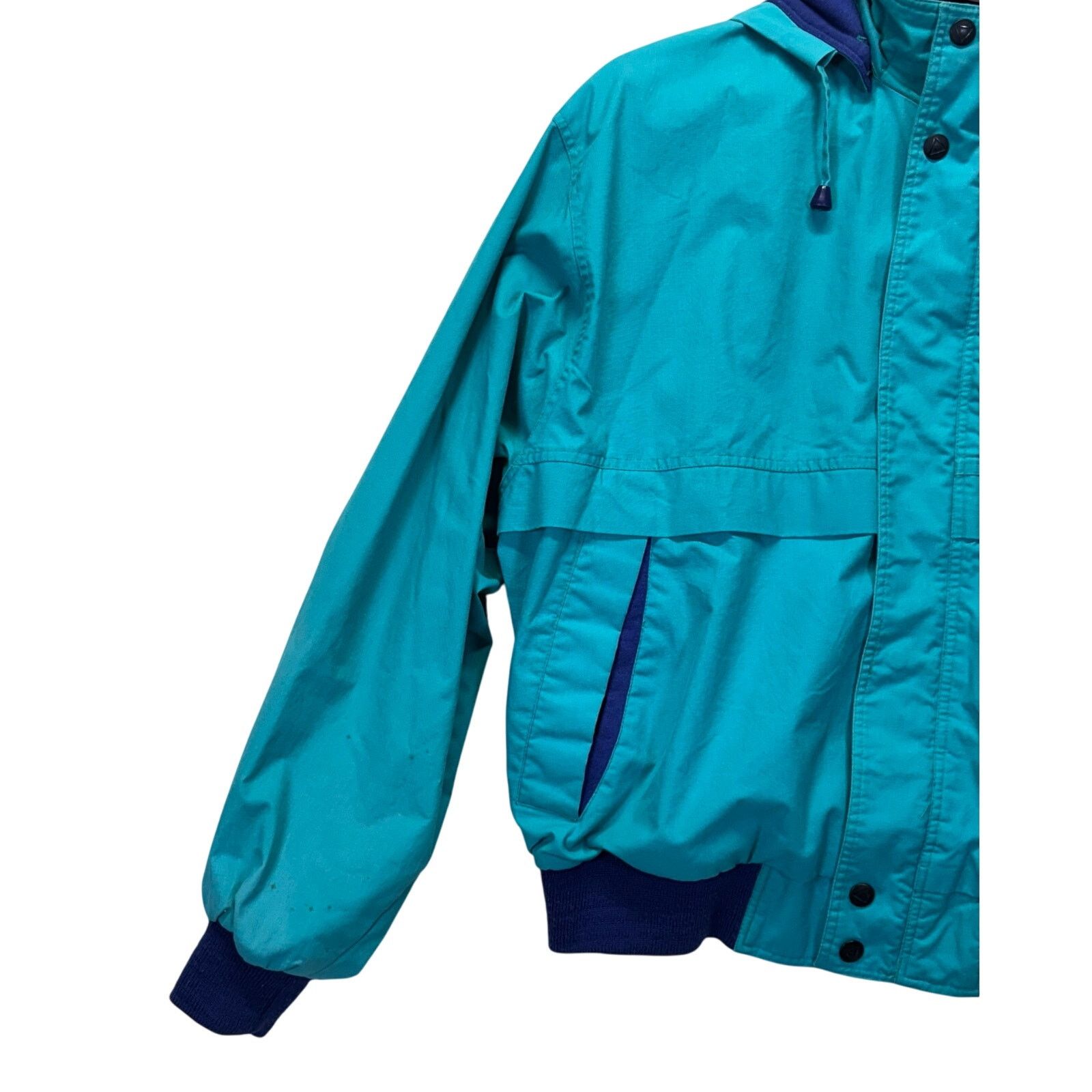 Pacific Trail Vintage Pacific Trail Charger Jacket Size XL Teal and Navy Size XL / US 12-14 / IT 48-50 - 8 Thumbnail