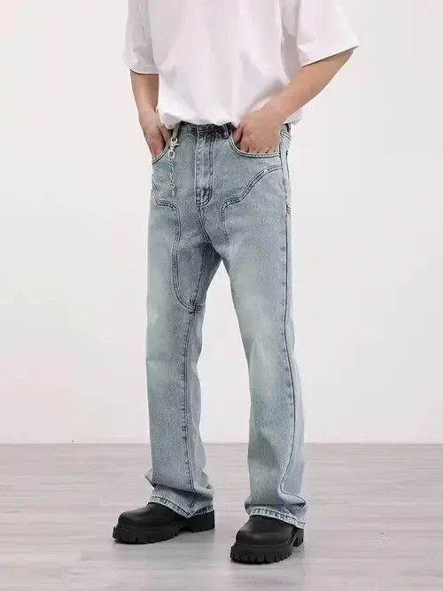 HyperDenim flared distressed carpenter pants Size US 32 / EU 48 - 3 Thumbnail