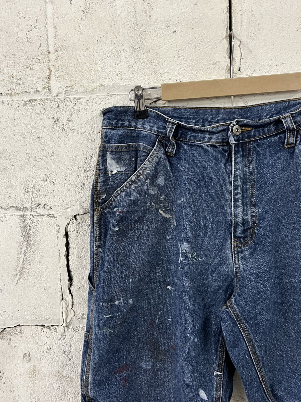 Carhartt Distressed jorts baggy, skater carpenter cargo streetwear Size US 34 / EU 50 - 5 Thumbnail