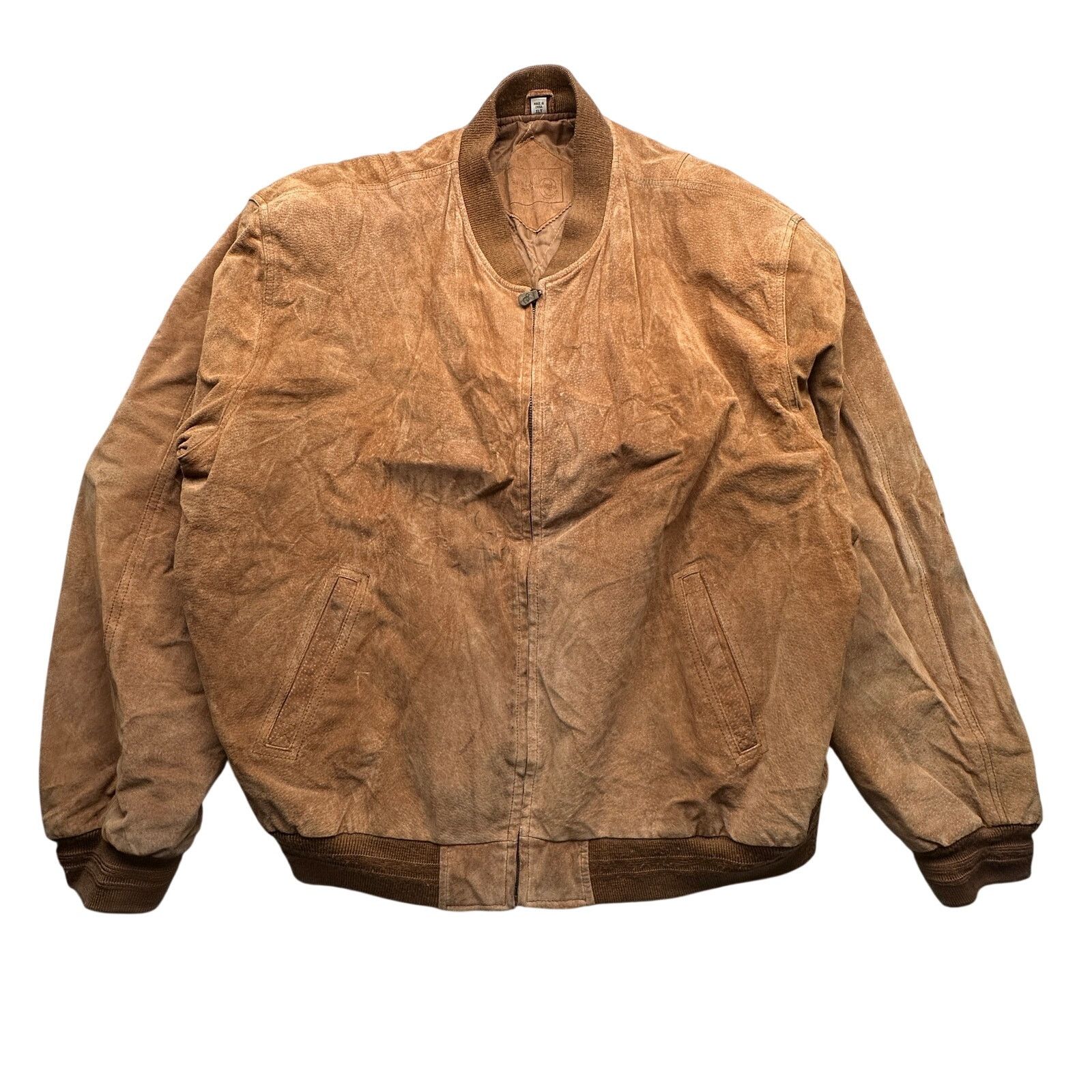 Other Vintage Outdoor Exchange Leather Bomber Jacket Mens XLT Size US XL / EU 56 / 4 - 1 Thumbnail