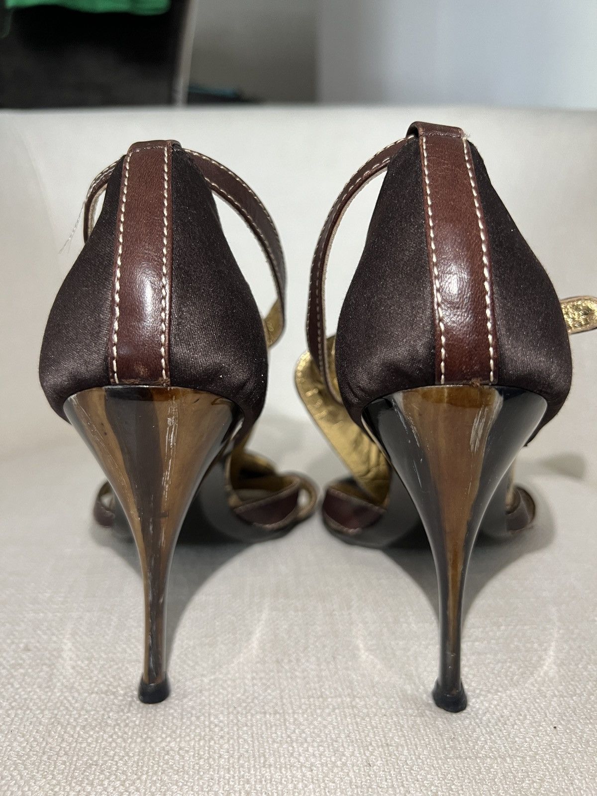 Just Cavalli Just Cavalli Animal Print Stiletto Heels Size US 9 / IT 39 - 12 Thumbnail