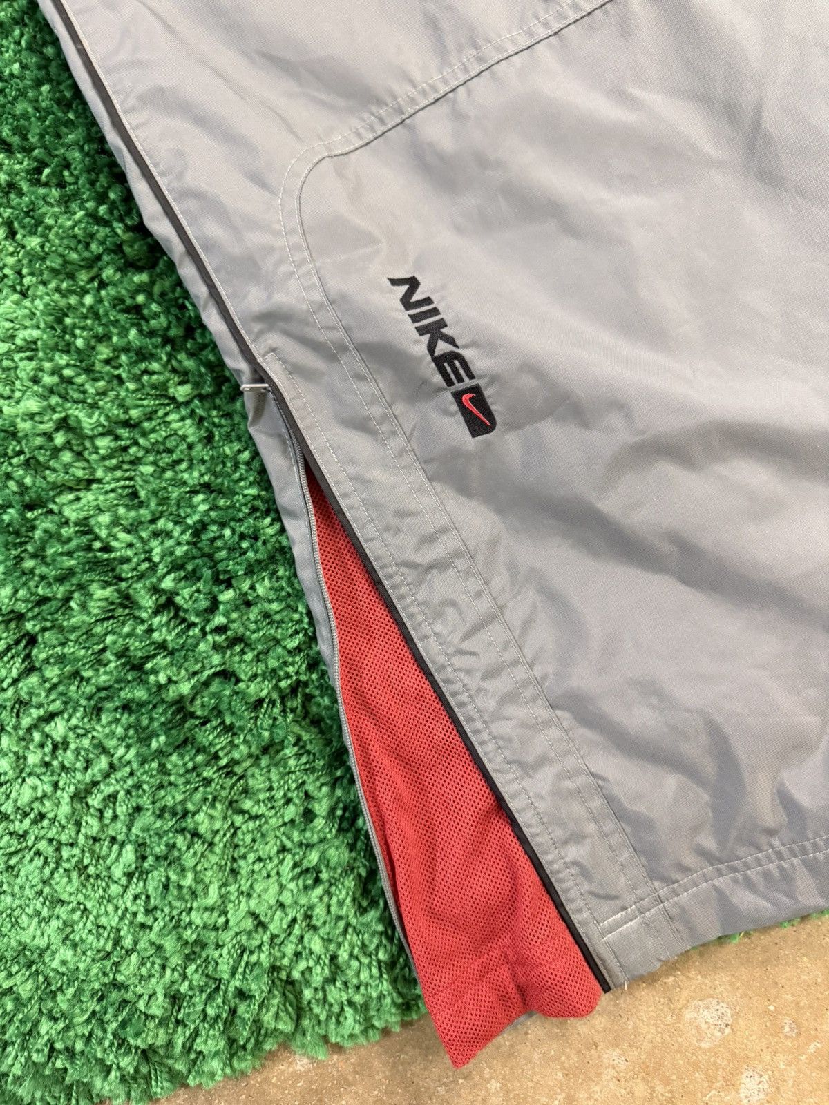 Nike × Vintage Nike Silver Bullet Cargo Zipper Mini Swoosh Track Pants Lab Size US 34 / EU 50 - 5 Thumbnail