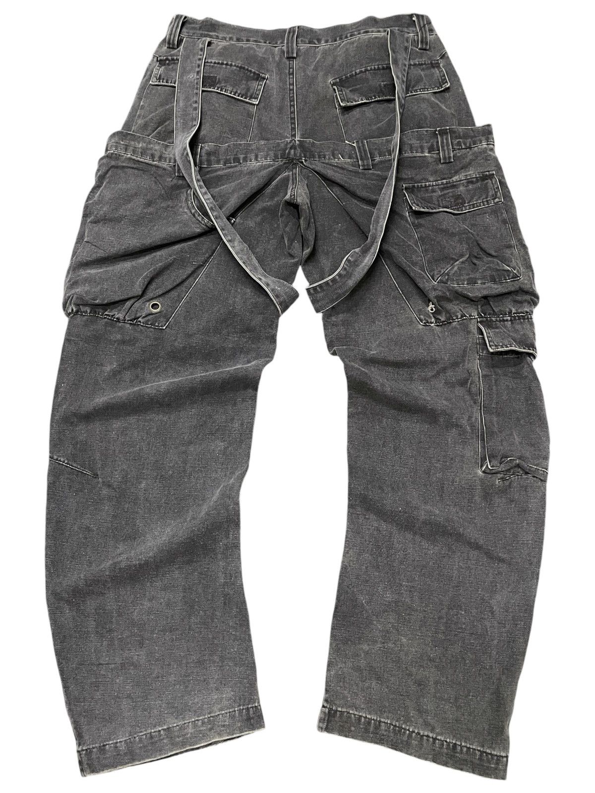 Le Grande Bleu (L.G.B.) × PPFM Vintage Dolce Gabanna Junya Watanabe Style Baggy Loose Cargo Size US 32 / EU 48 - 20 Thumbnail