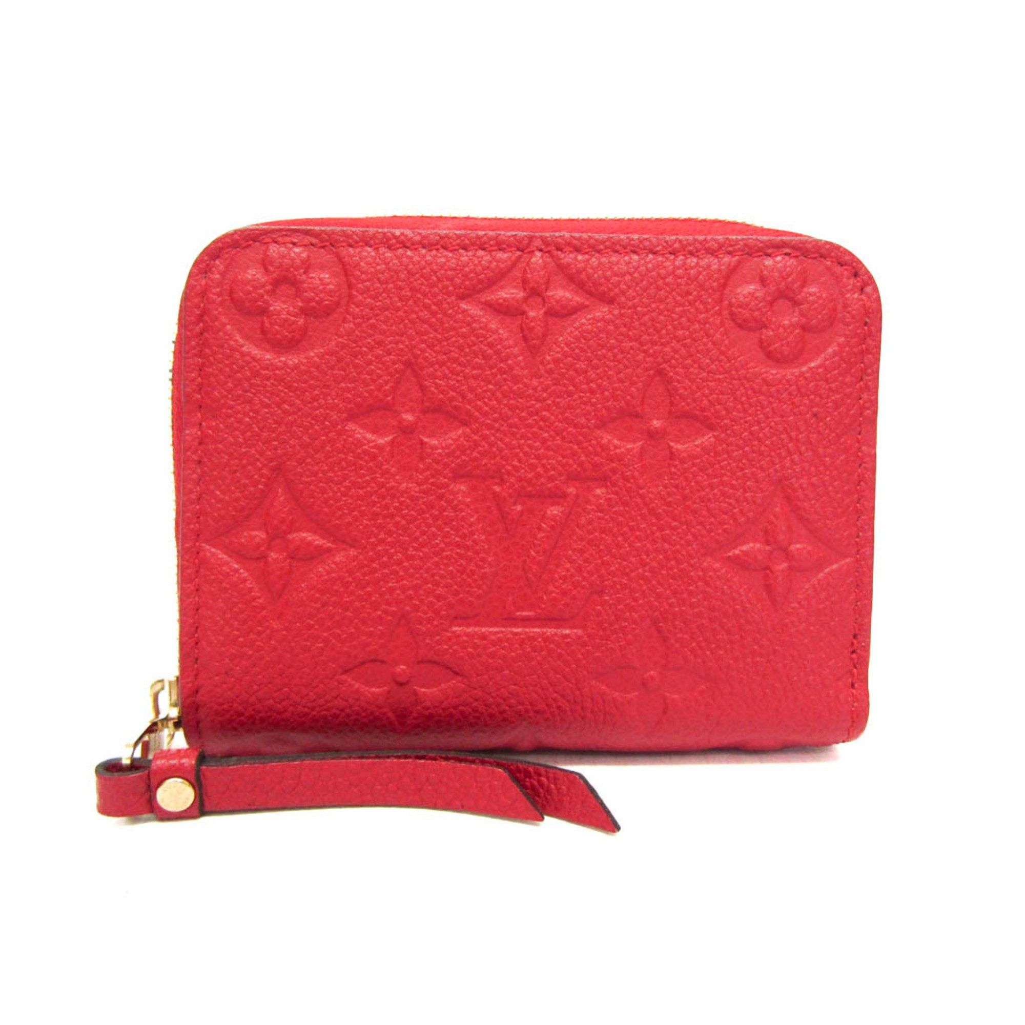 Louis Vuitton Louis Vuitton Monogram Empreinte Zippy Coin Purse M63696 Women's Monogram Empreinte Coin Purse/coin Case Sacrlet Size ONE SIZE - 1 Thumbnail