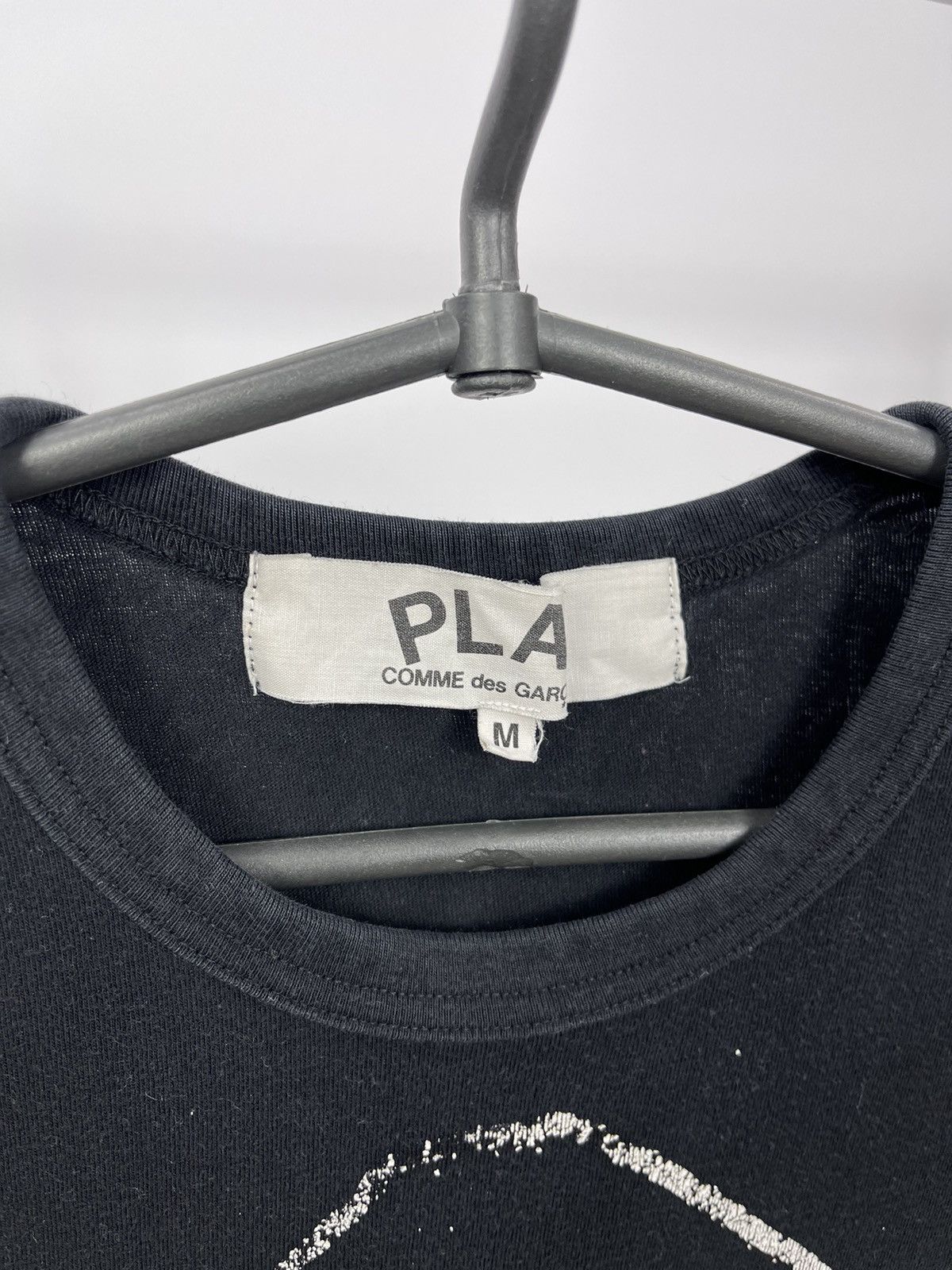Comme des Garcons COMME des GARCONS Play Black Play T-Shirt Size M Big Logo Size US M / EU 48-50 / 2 - 5 Thumbnail