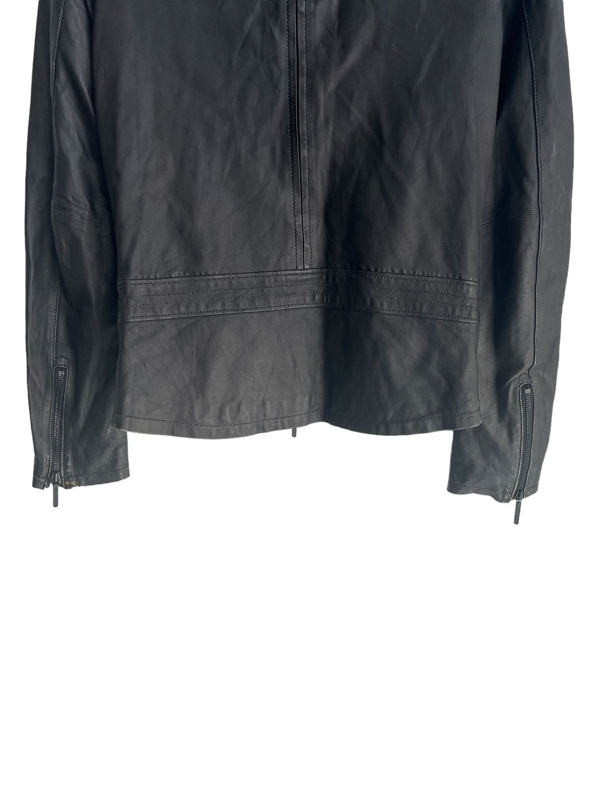 FACTOTUM Factotum 🇯🇵 Elongated Sleeve Post Apocalypse Leather Jacket Size US S / EU 44-46 / 1 - 8 Thumbnail