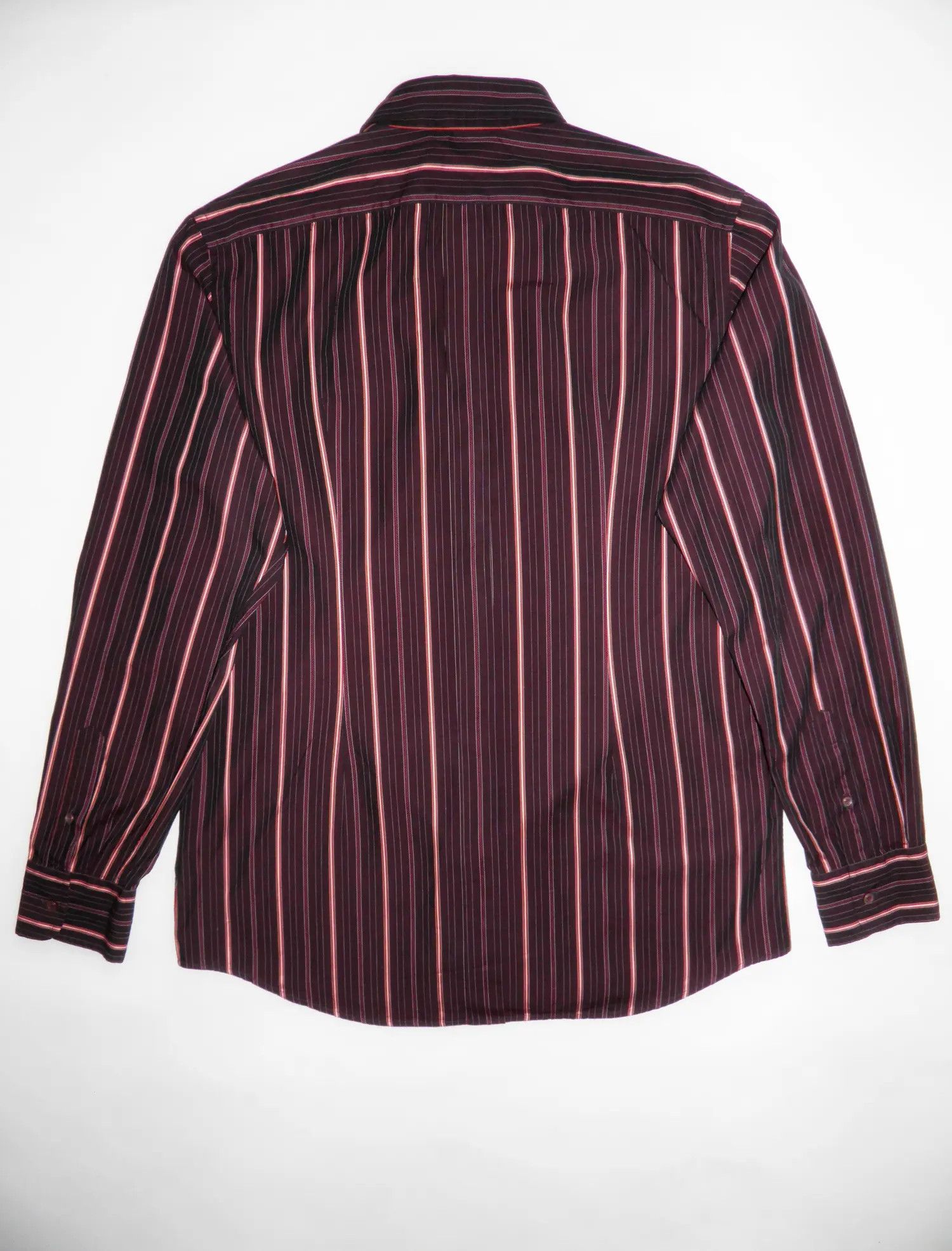 Dolce & Gabbana Dolce & Gabbana Striped Classic Red Vintage Shirt Size US L / EU 52-54 / 3 - 7 Thumbnail