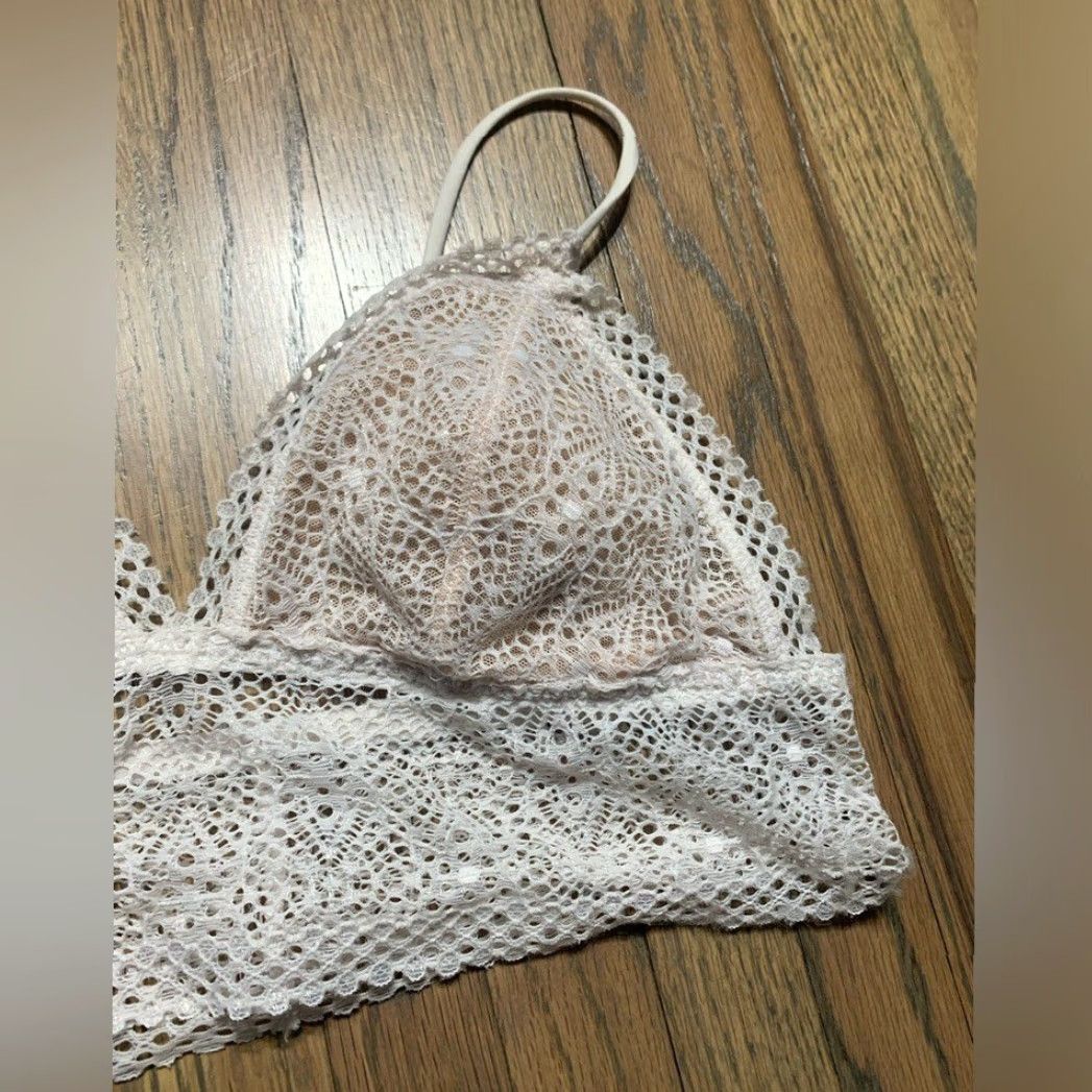 Victoria's Secret Victoria's Secret Bralette White S Size Small Womens Bra Bralette Regular VS White S Bralette Victoria's Secret Bralette Small White Women Size ONE SIZE - 3 Thumbnail