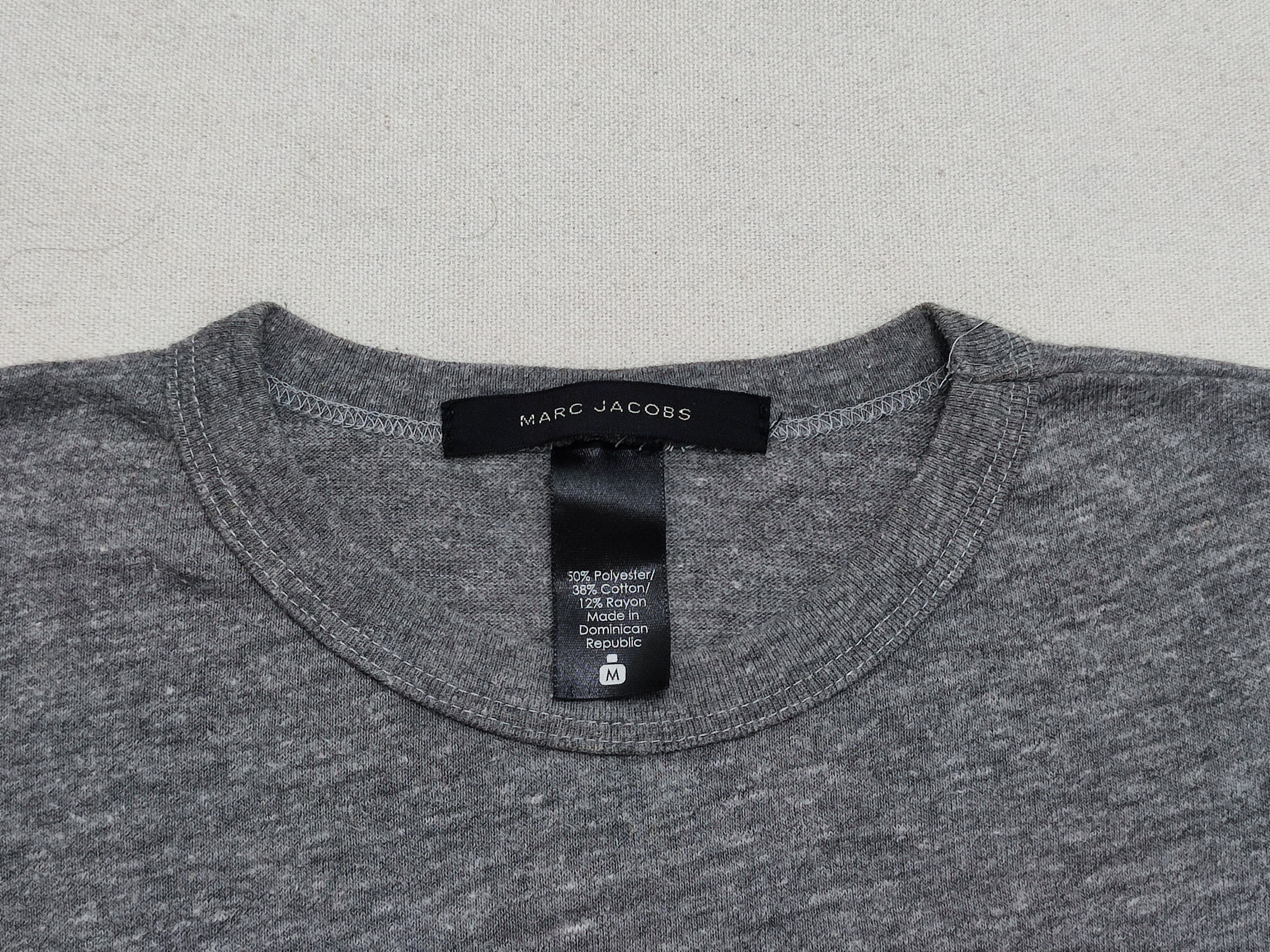 Marc Jacobs Marc Jacobs Big Logo Numbering Graphic Tee Size US M / EU 48-50 / 2 - 6 Thumbnail