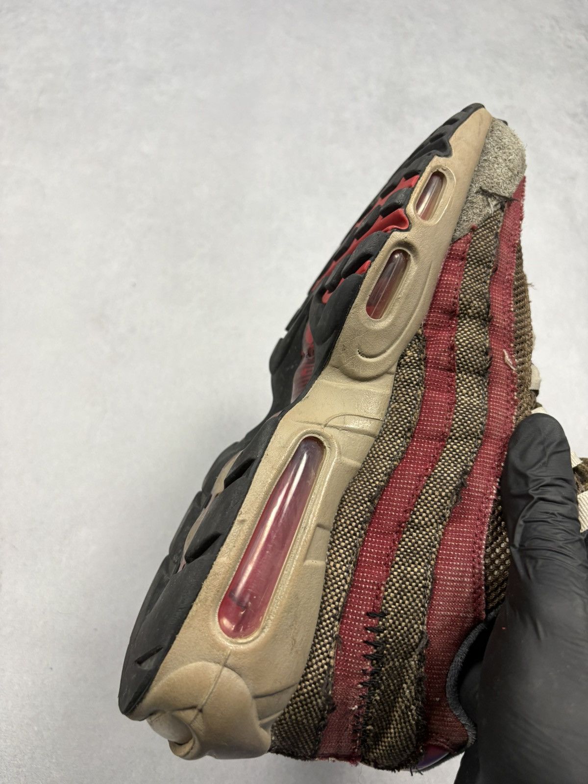 Nike Nike Air Max 95 Freddy Krueger Horror Distressed Sneakers 41 Size US 8 / EU 41 - 12 Thumbnail