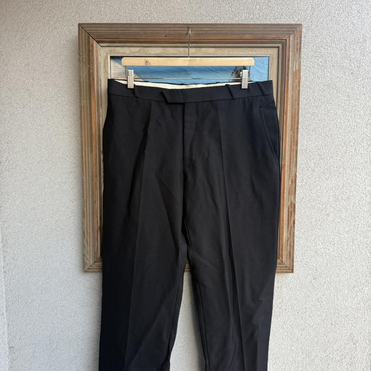 Thierry Mugler Mugler Wool Trousers Bottoms Black Wool Avantgarde High End Size US 36 / EU 52 - 3 Thumbnail
