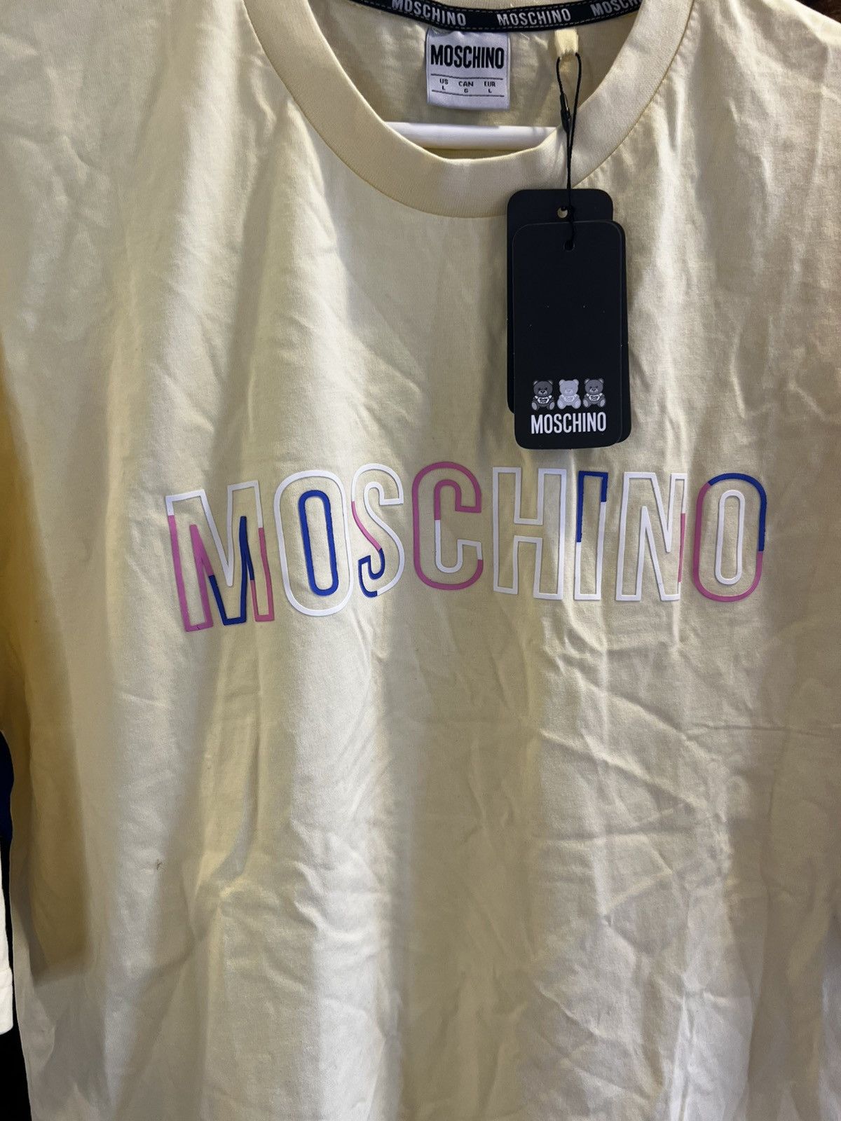 Moschino Brand New with Tags MOSCHINO Logo Tee Size US L / EU 52-54 / 3 - 2 Thumbnail