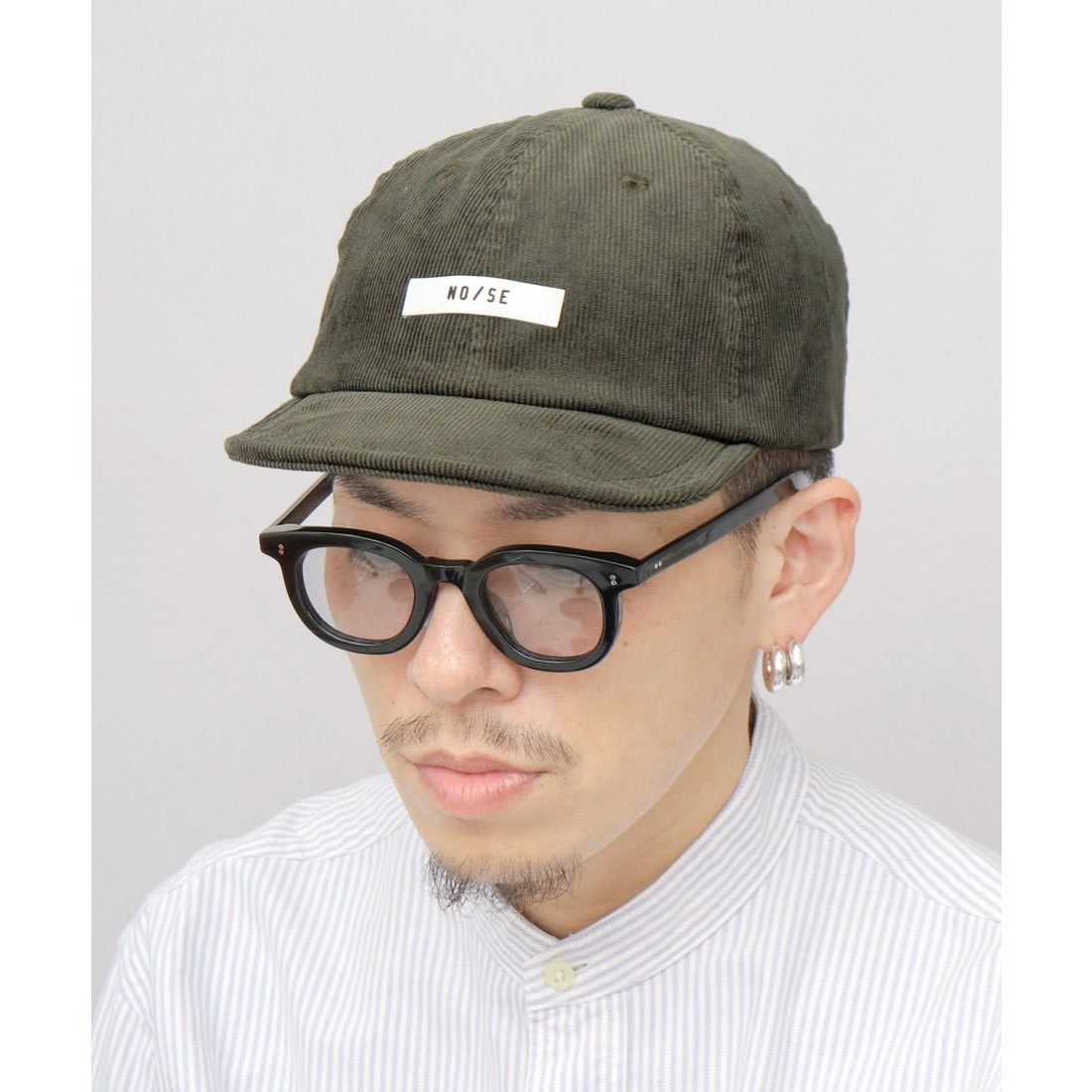 Japanese Brand Celeb Olive Green Corduroy Umpire Cap Size ONE SIZE - 7 Thumbnail