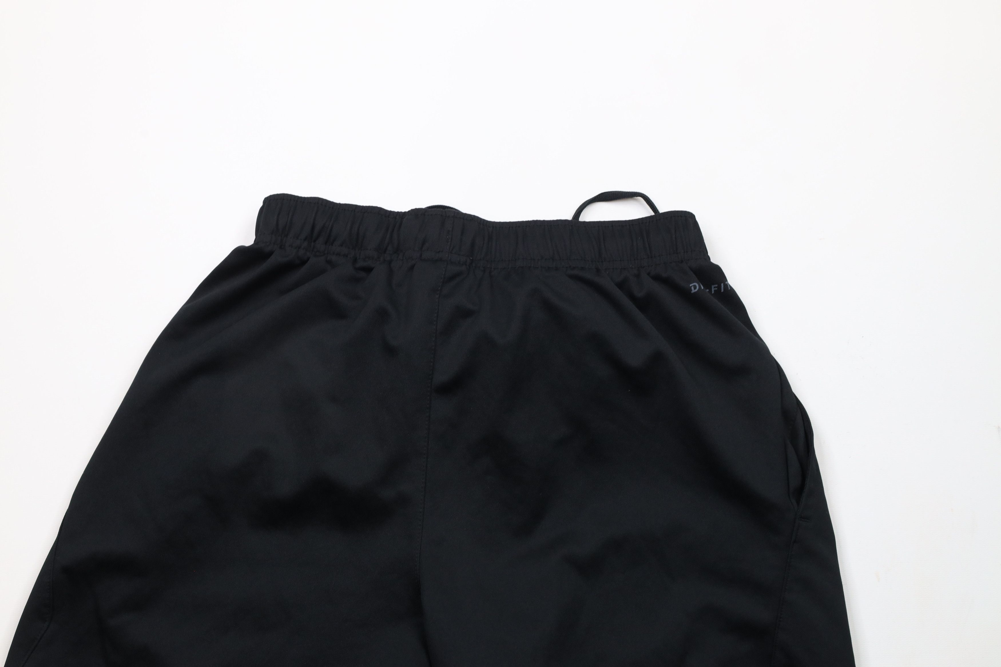 Nike × Vintage Vintage Nike Big Swoosh Above Knee Training Shorts Black Size US 30 / EU 46 - 9 Thumbnail