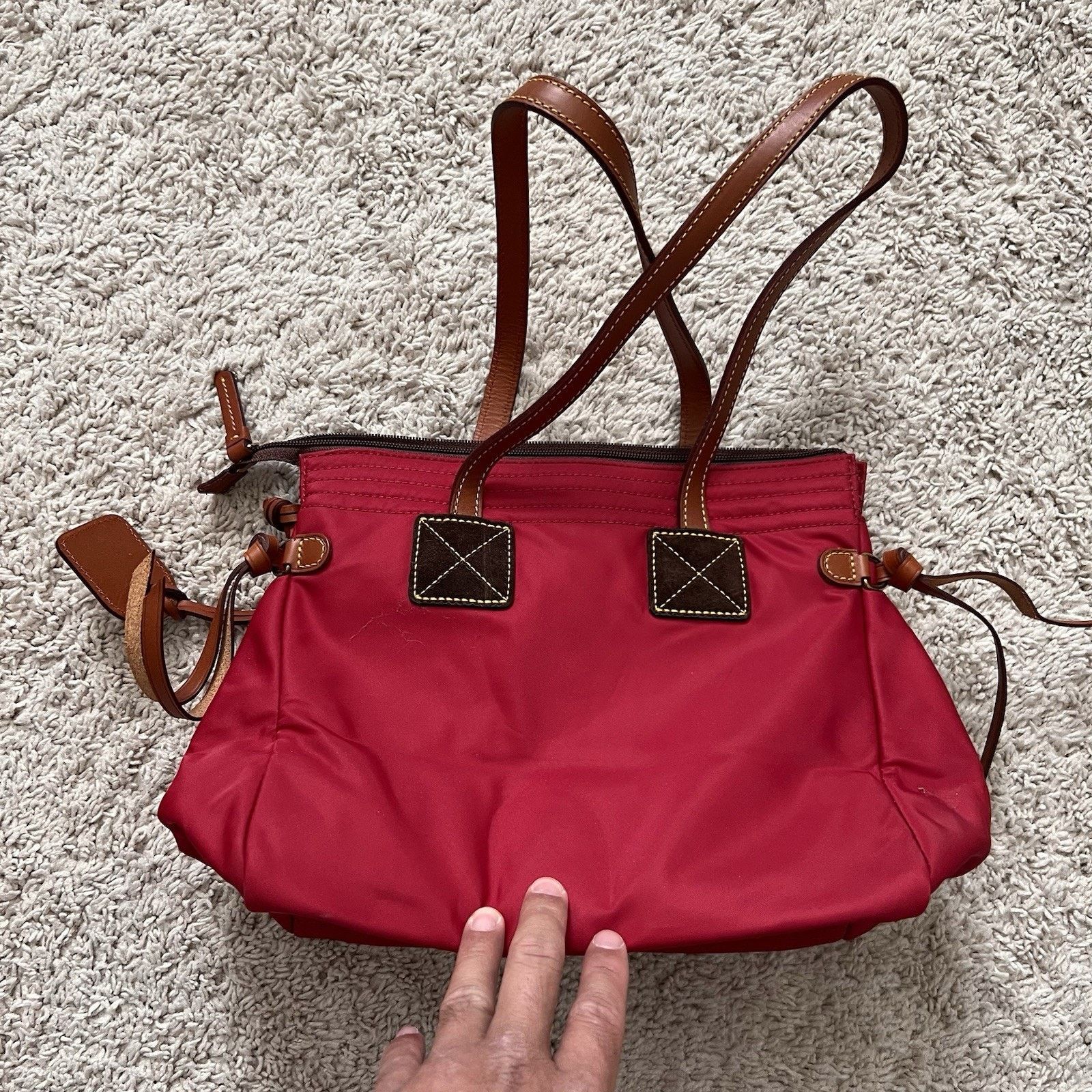 Dooney & Bourke Dooney & Bourke Vintage Betty Tote Satchel w/Leather Accent Size ONE SIZE - 2 Thumbnail